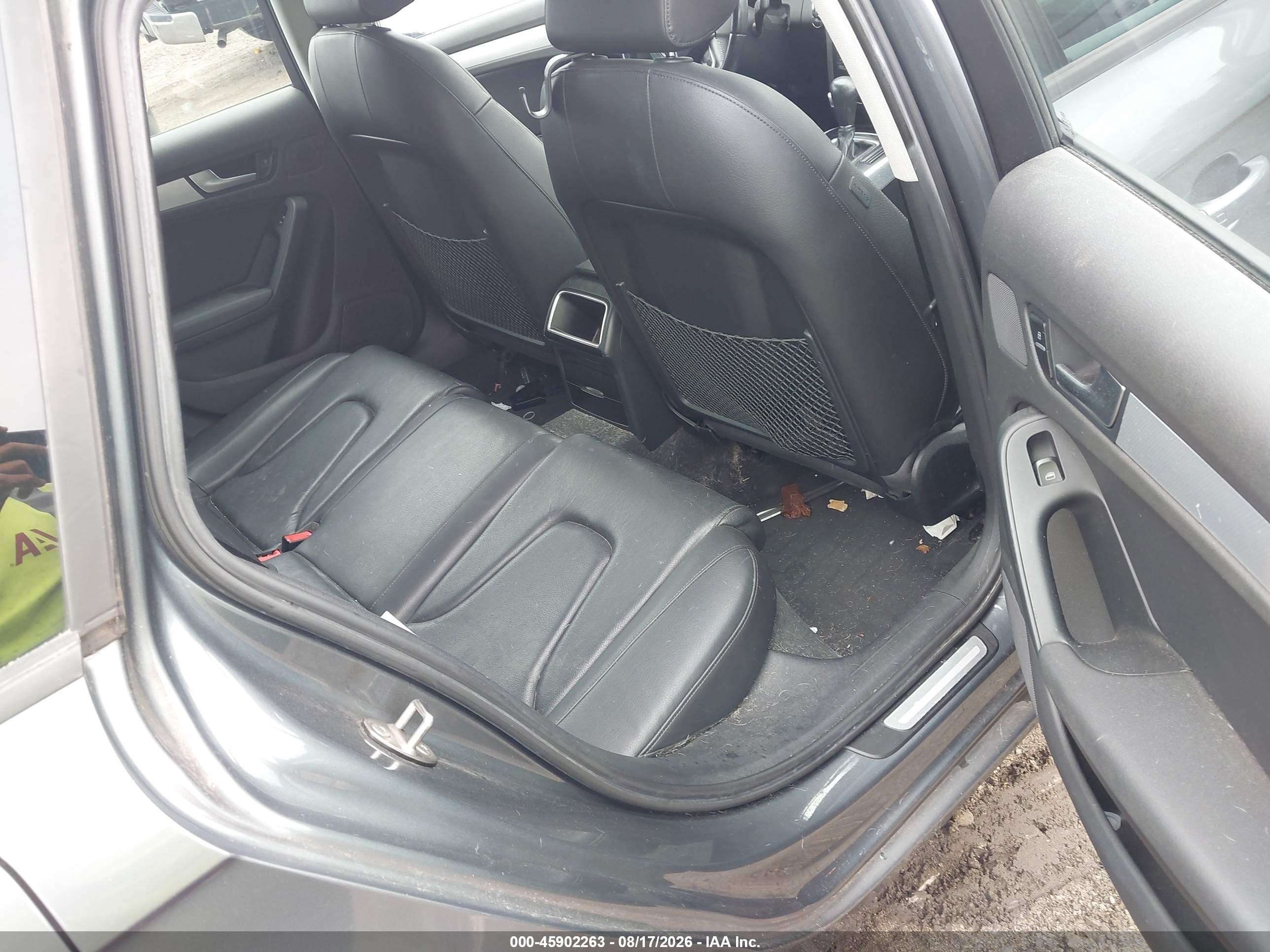 2012 Audi A4 2.0t Premium Gray vin: WAUSFAFL7CA047200
