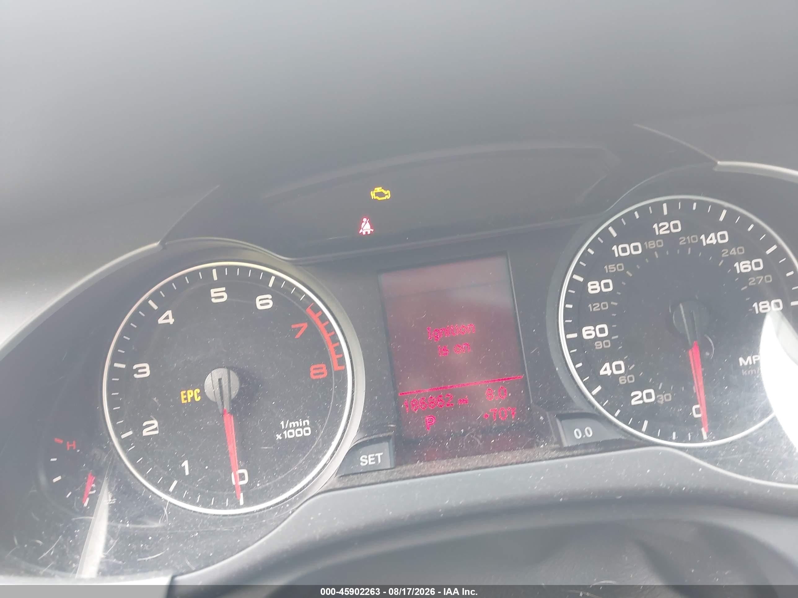2012 Audi A4 2.0t Premium Gray vin: WAUSFAFL7CA047200