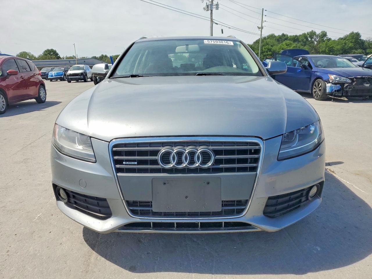 2011 Audi A4 Premium Silver vin: WAUSFAFL8BA080043