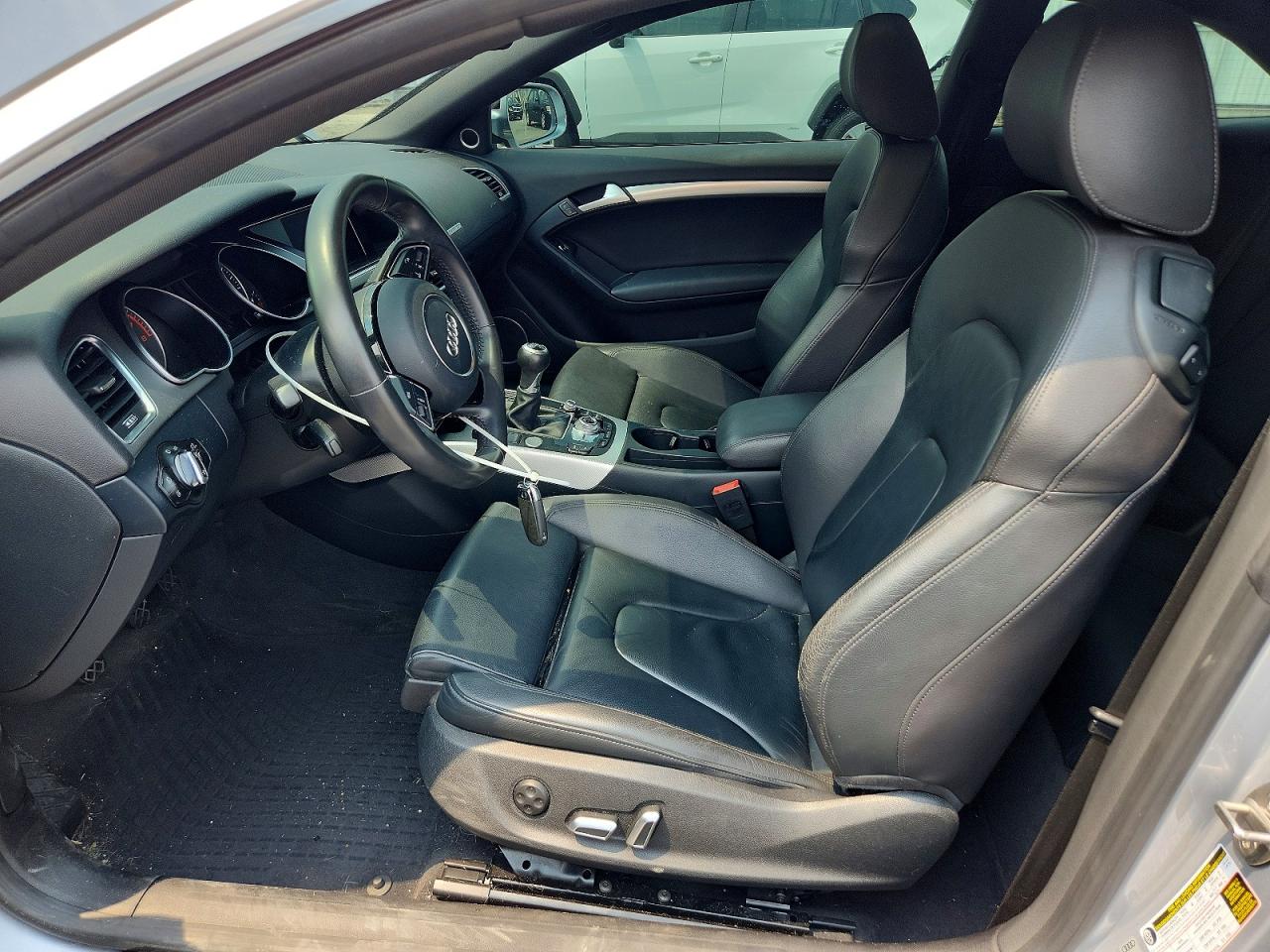 2015 Audi A5 Premium Plus Silver vin: WAUSFAFR1FA039277