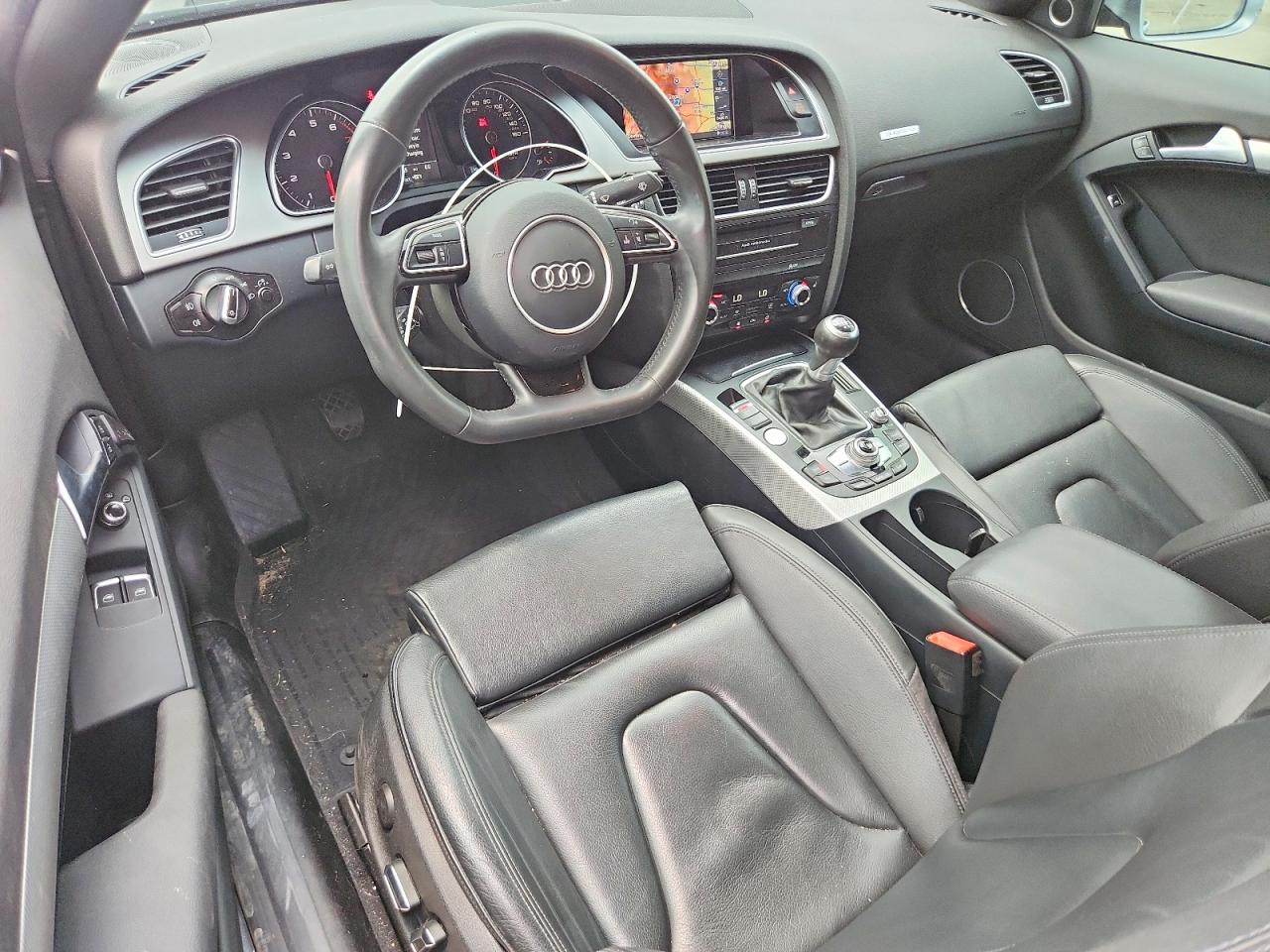 2015 Audi A5 Premium Plus Silver vin: WAUSFAFR1FA039277