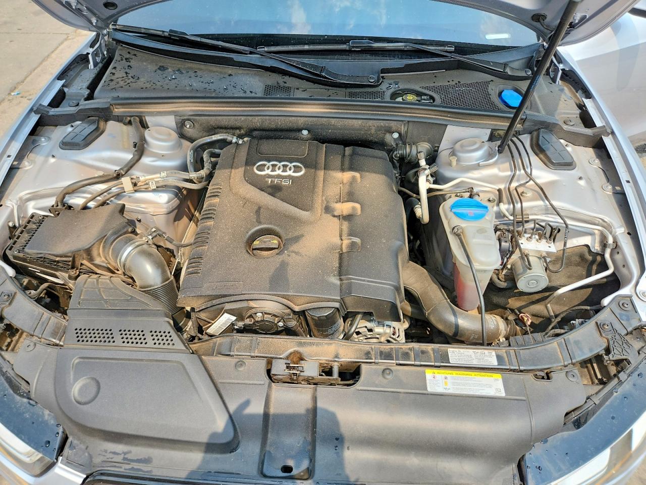 2015 Audi A5 Premium Plus Silver vin: WAUSFAFR1FA039277
