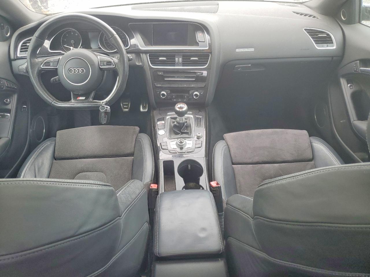 2015 Audi A5 Premium Plus White vin: WAUSFAFR9FA049703