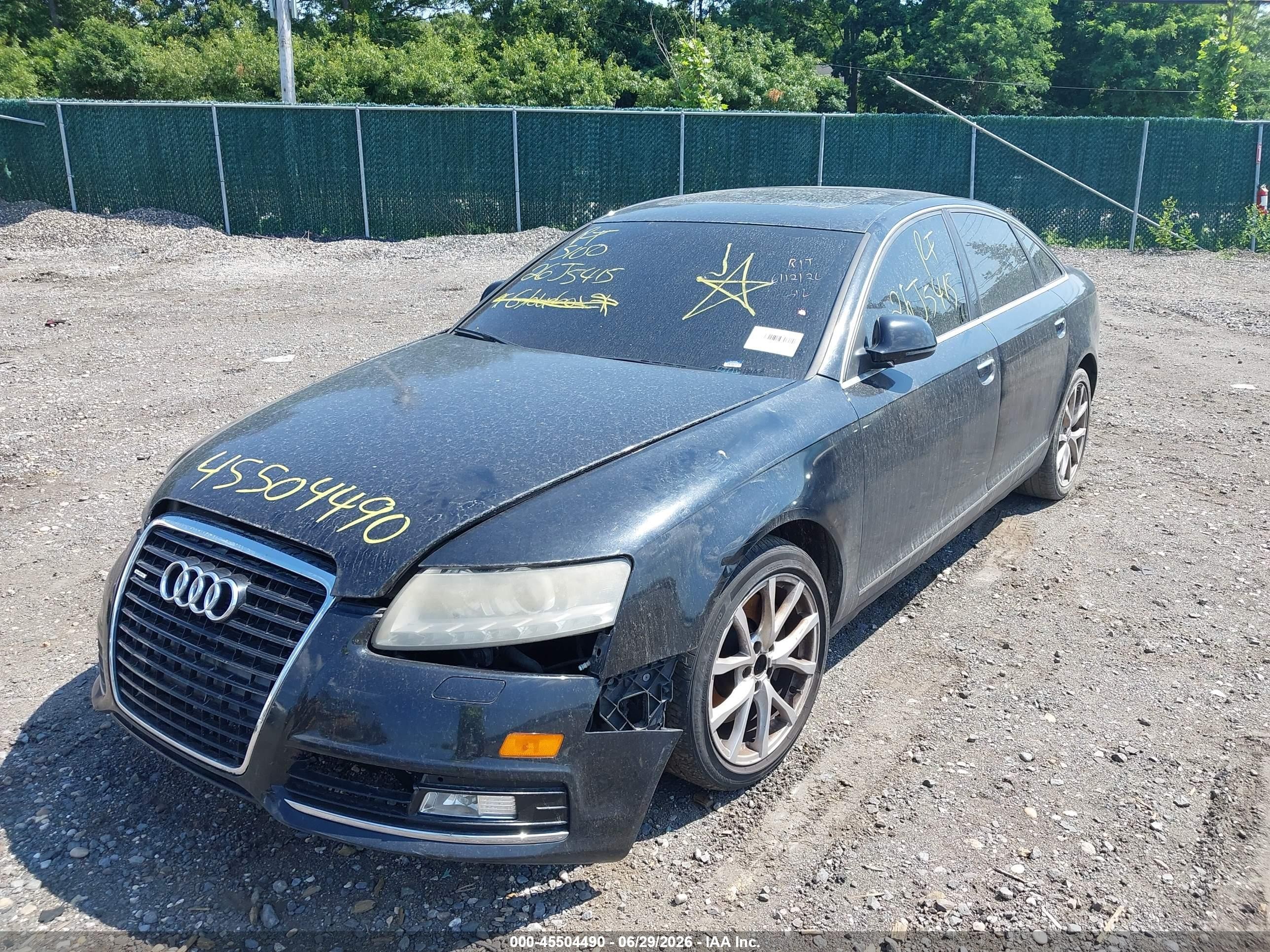 2009 Audi A6 3.0 Premium Серый vin: WAUSG74F29N024342