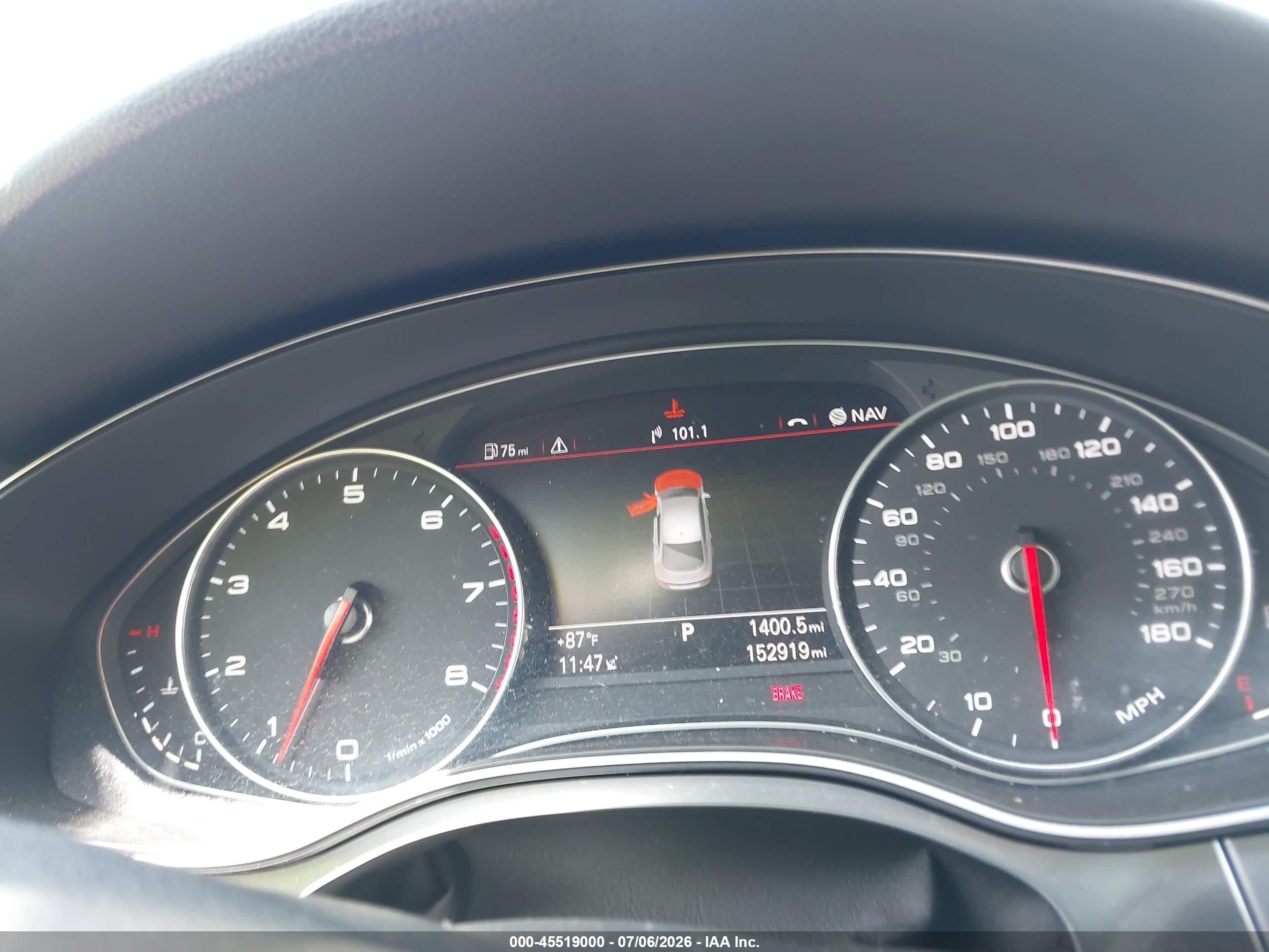 2012 Audi A7 3.0 Premium Plus Silver vin: WAUSGAFC0CN001536
