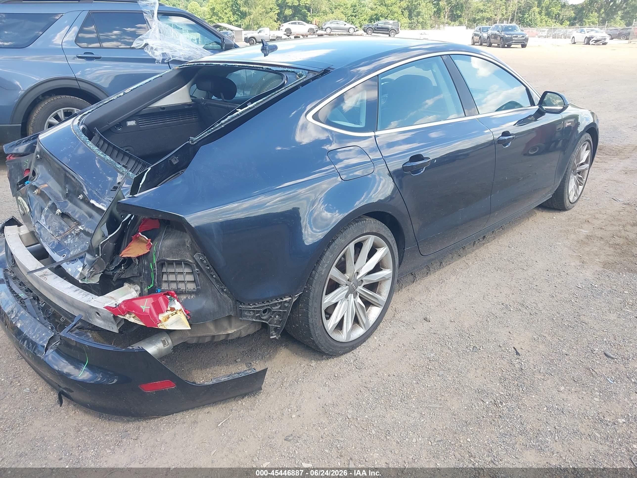 2012 Audi A7 Premium Blue vin: WAUSGAFC0CN003240