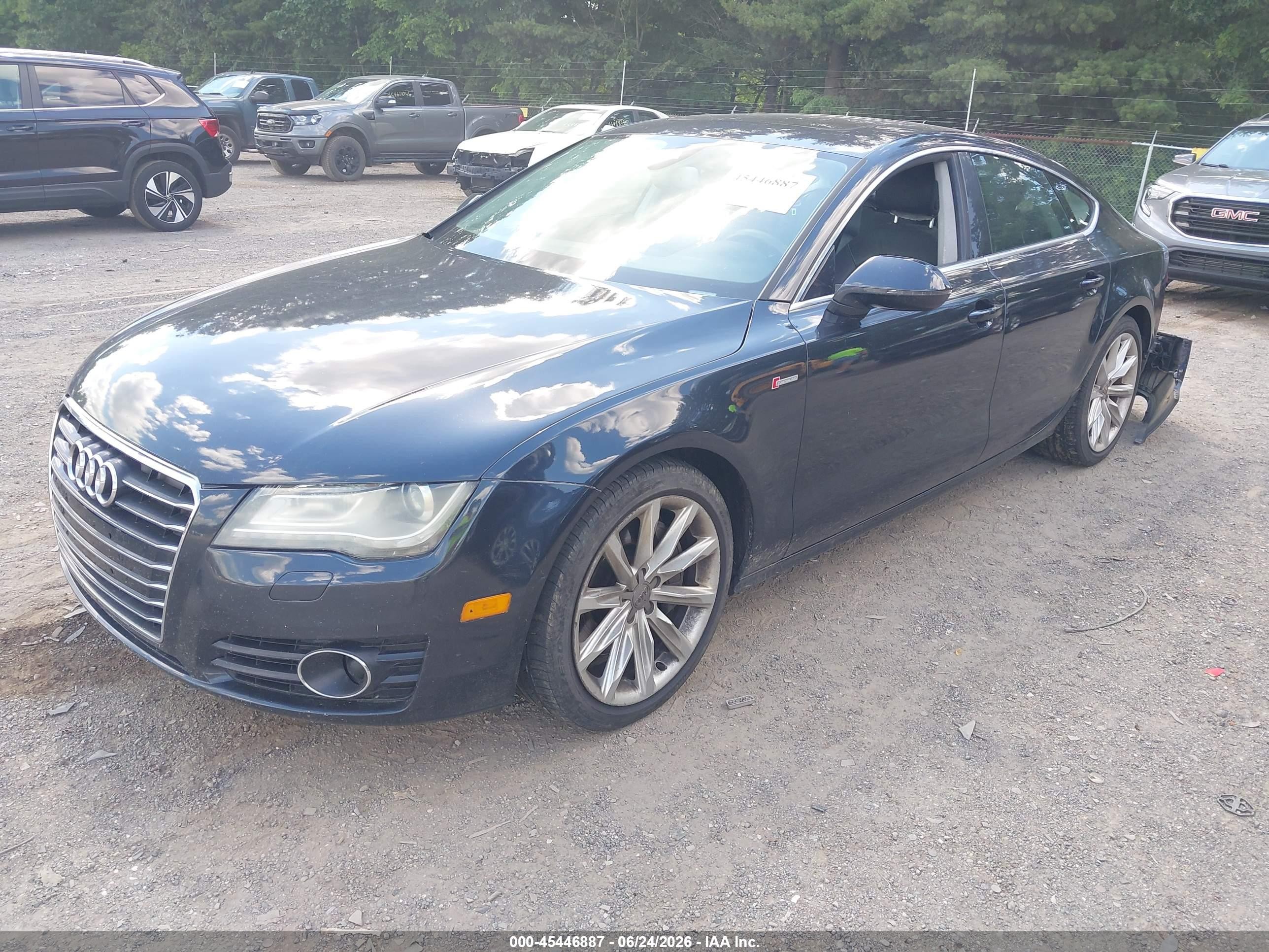 2012 Audi A7 Premium Blue vin: WAUSGAFC0CN003240