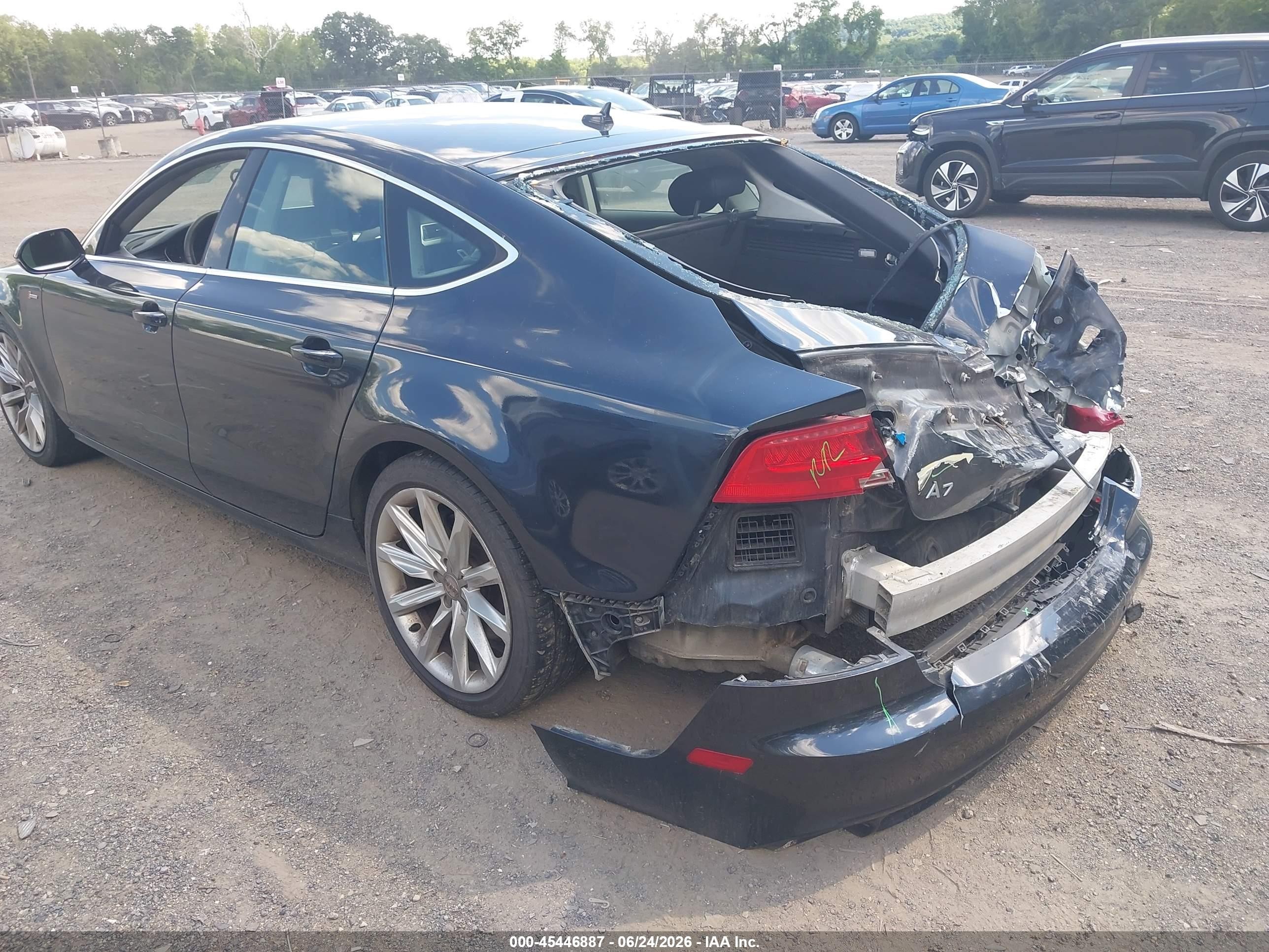 2012 Audi A7 Premium Blue vin: WAUSGAFC0CN003240