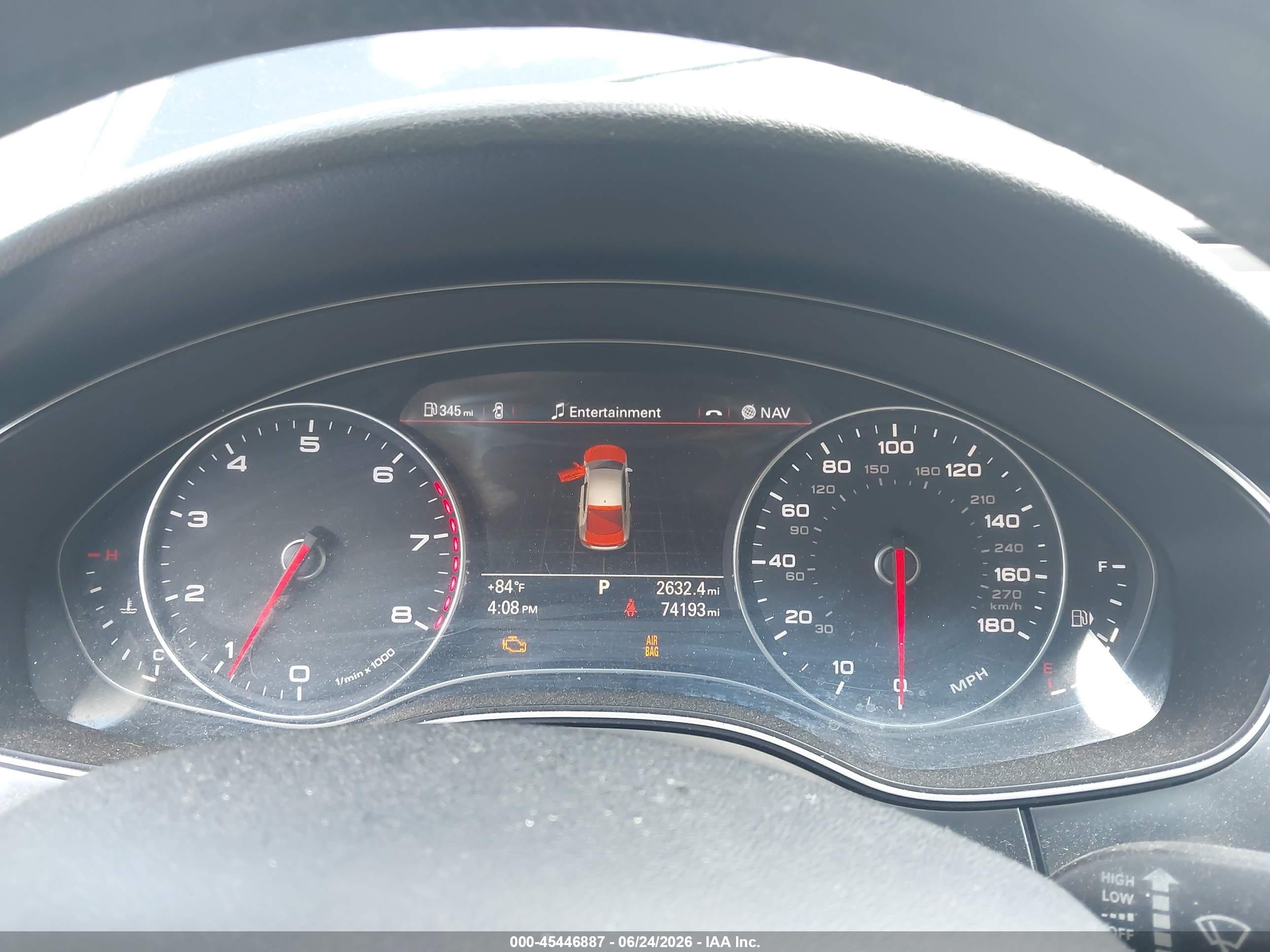 2012 Audi A7 Premium Blue vin: WAUSGAFC0CN003240