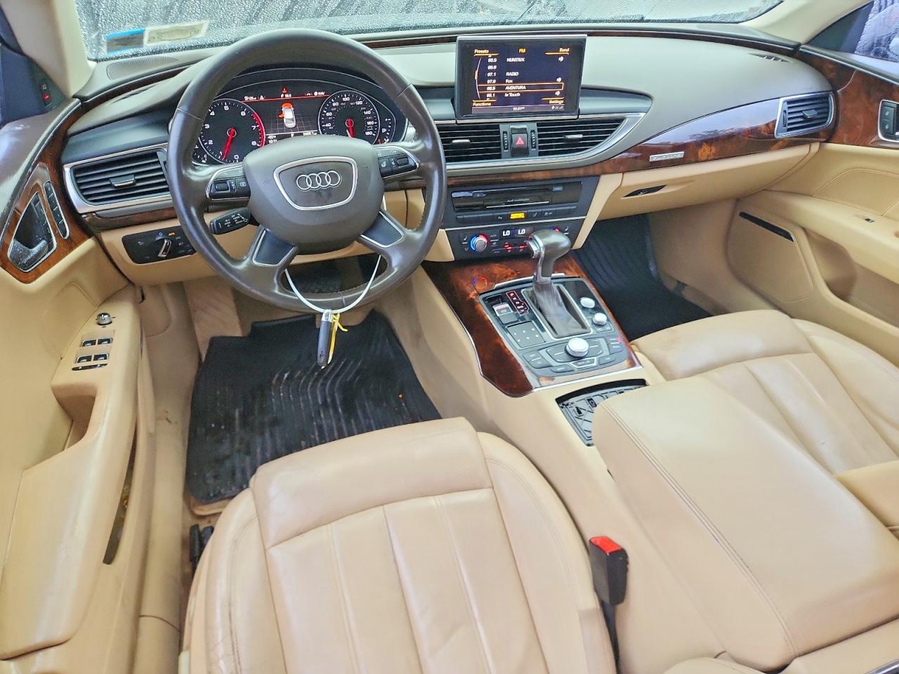 2012 Audi A7 Prestige Black vin: WAUSGAFC0CN008969