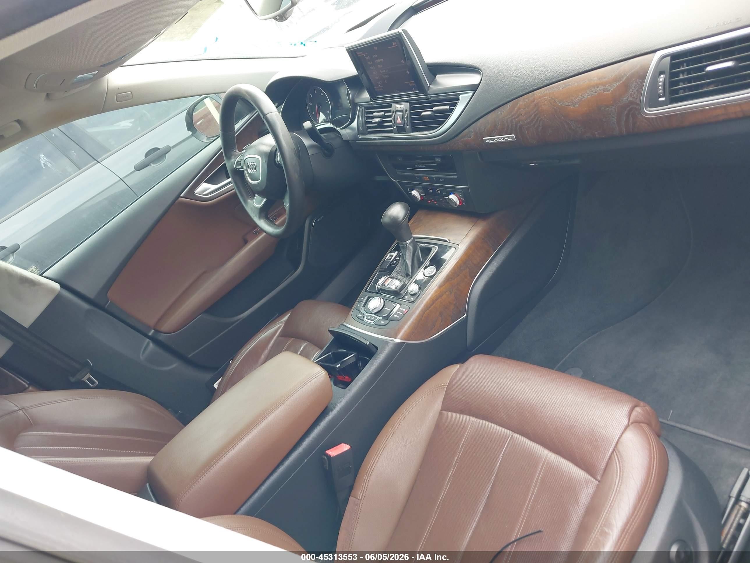 2012 Audi A7 3.0 Prestige Black vin: WAUSGAFC3CN005063