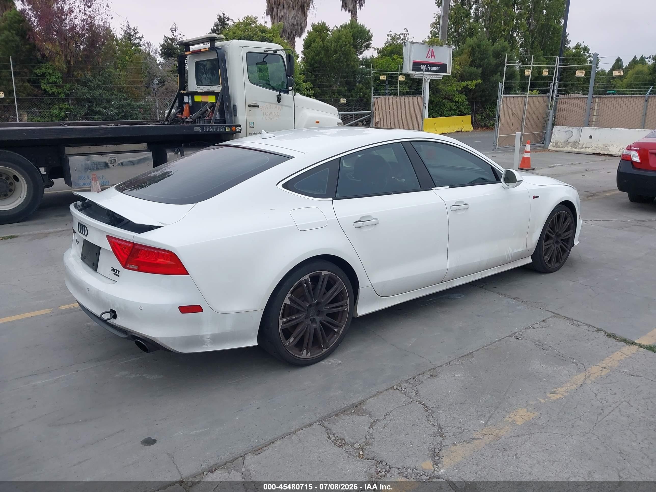 2012 Audi A7 3.0 Prestige White vin: WAUSGAFC4CN006402