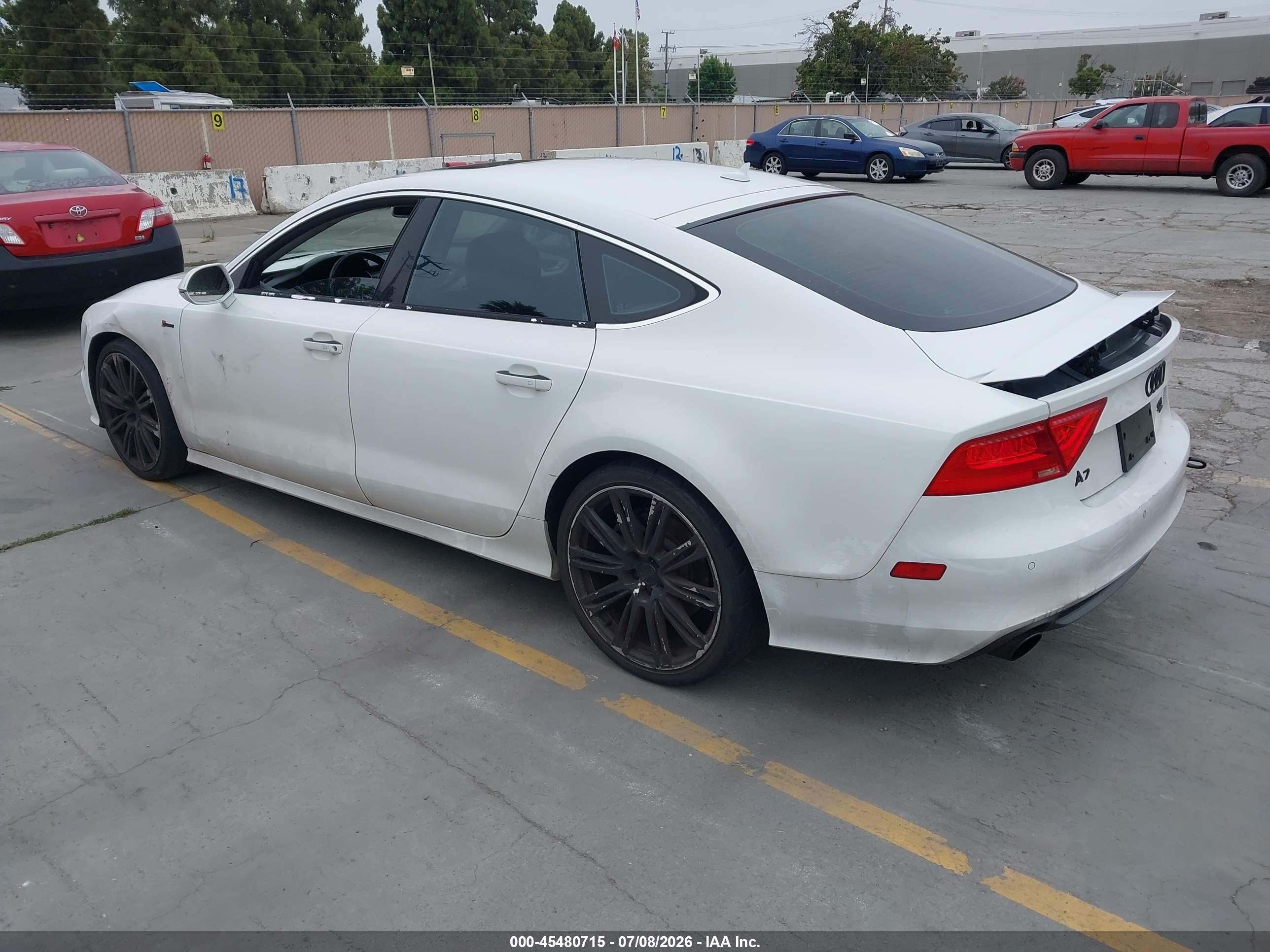 2012 Audi A7 3.0 Prestige White vin: WAUSGAFC4CN006402