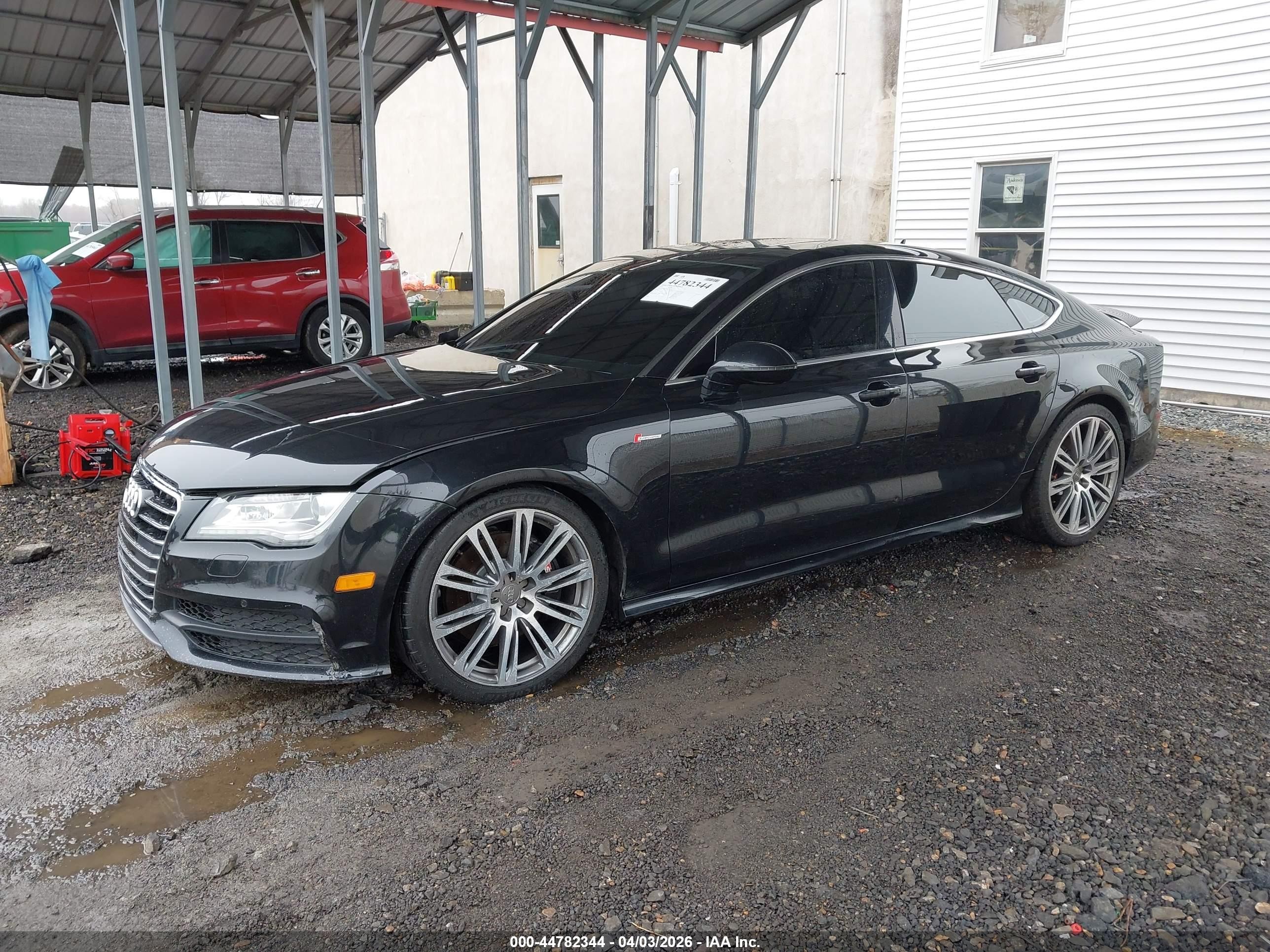 2012 Audi A7 Premium Black vin: WAUSGAFC4CN015035
