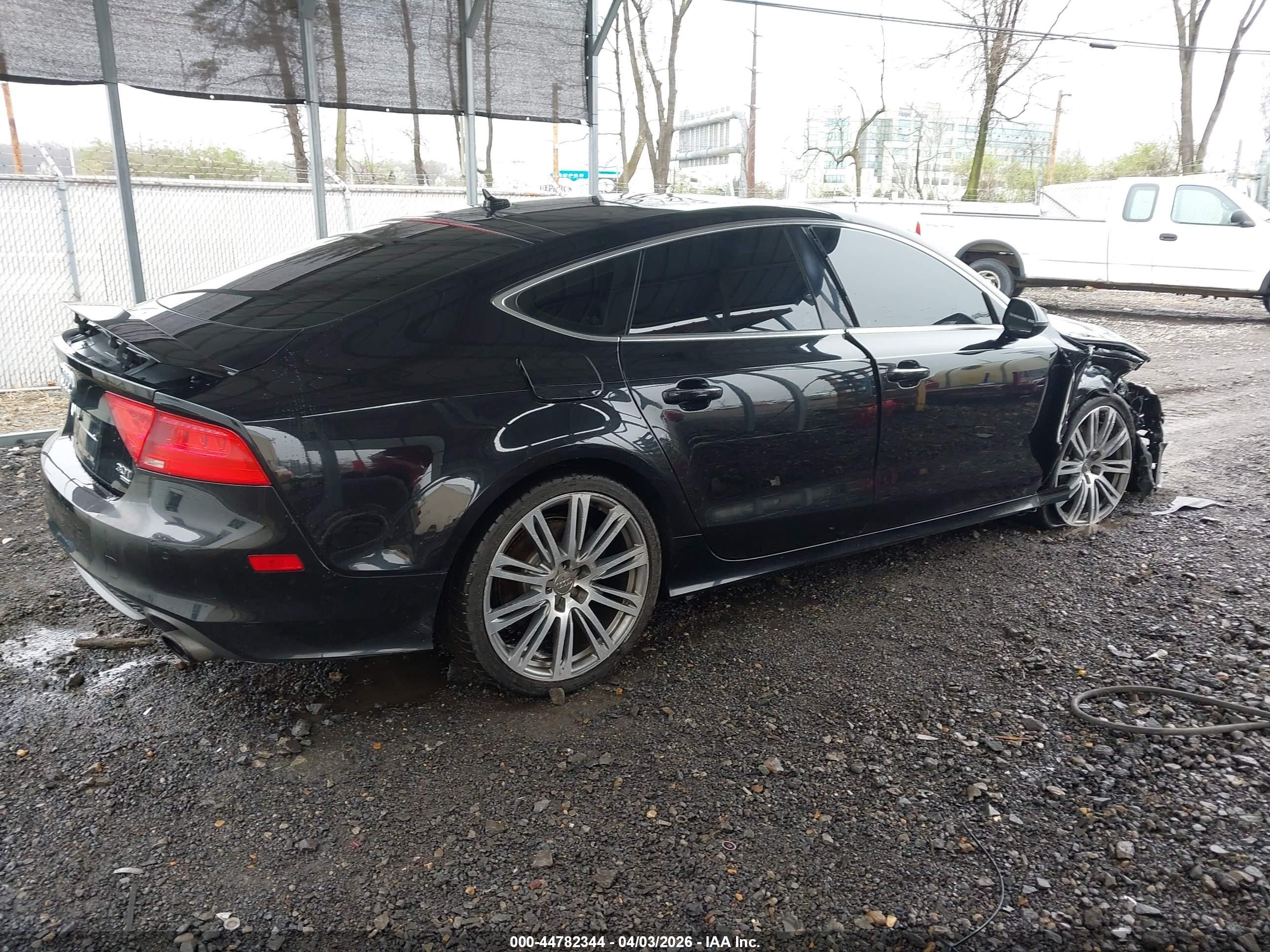 2012 Audi A7 Premium Black vin: WAUSGAFC4CN015035