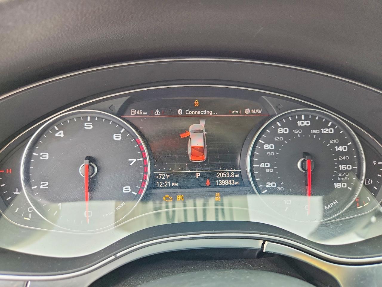 2012 Audi A7 Prestige Silver vin: WAUSGAFC5CN002651