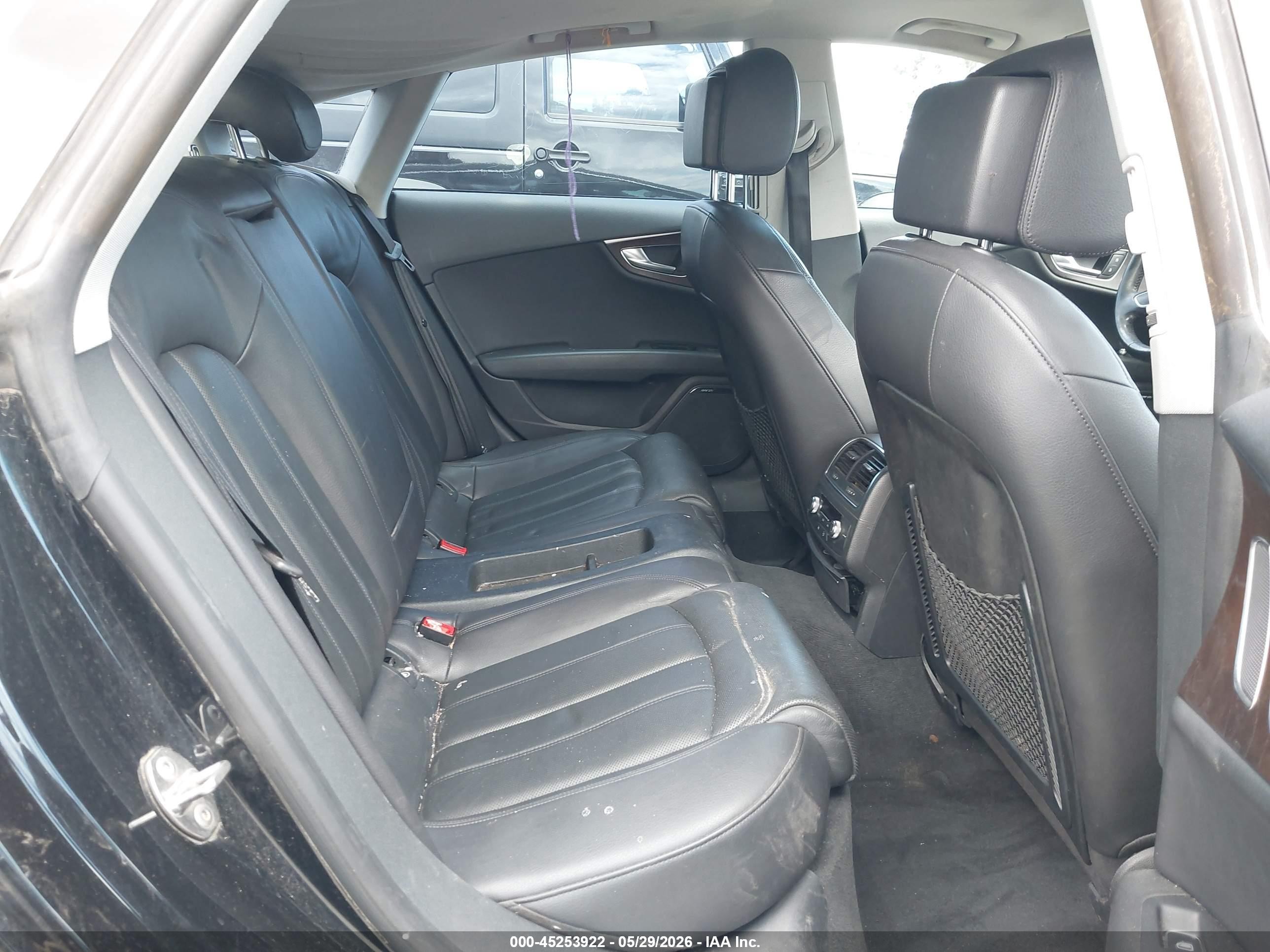 2012 Audi A7 Premium Black vin: WAUSGAFC7CN002196