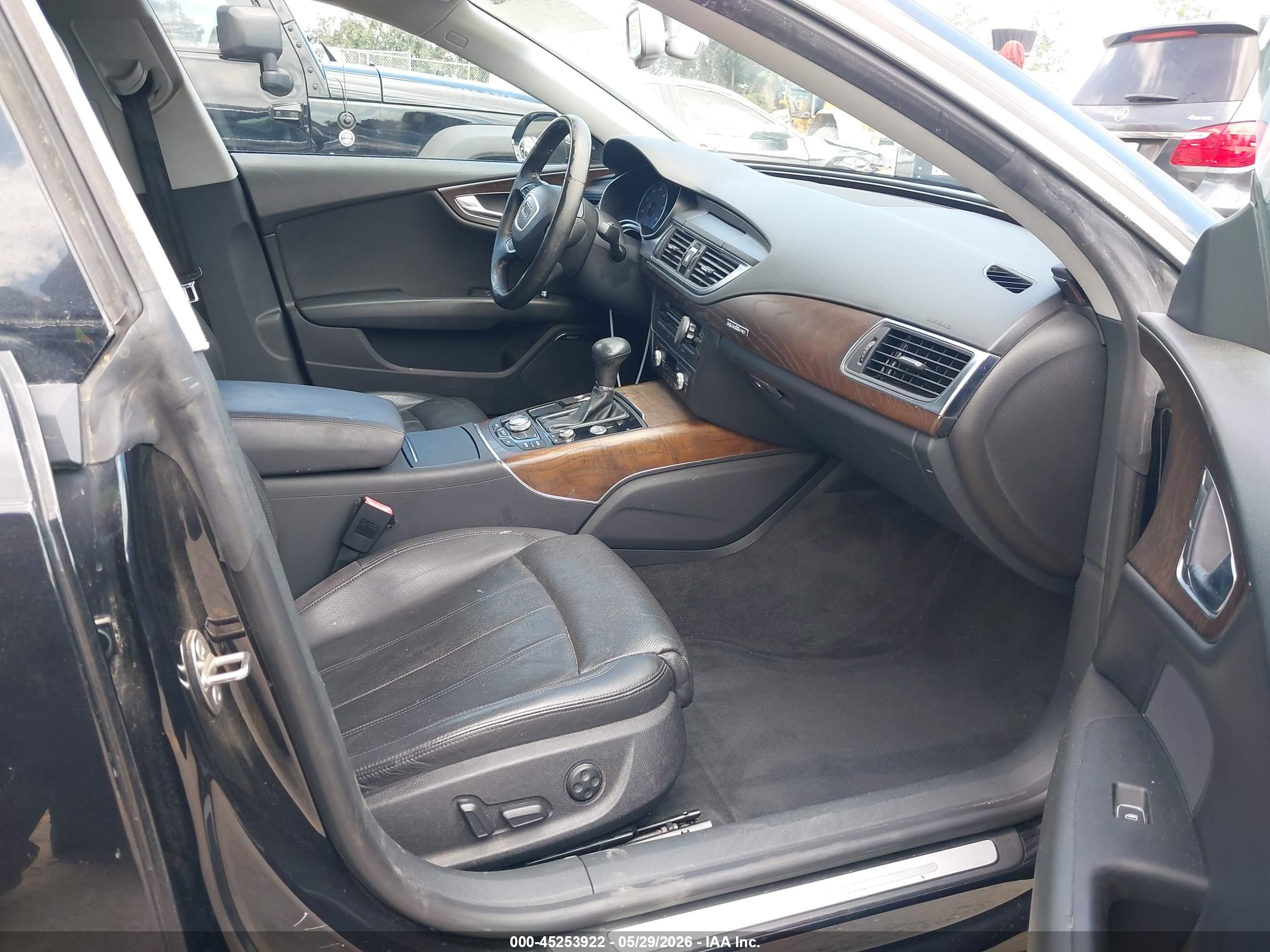2012 Audi A7 Premium Black vin: WAUSGAFC7CN002196