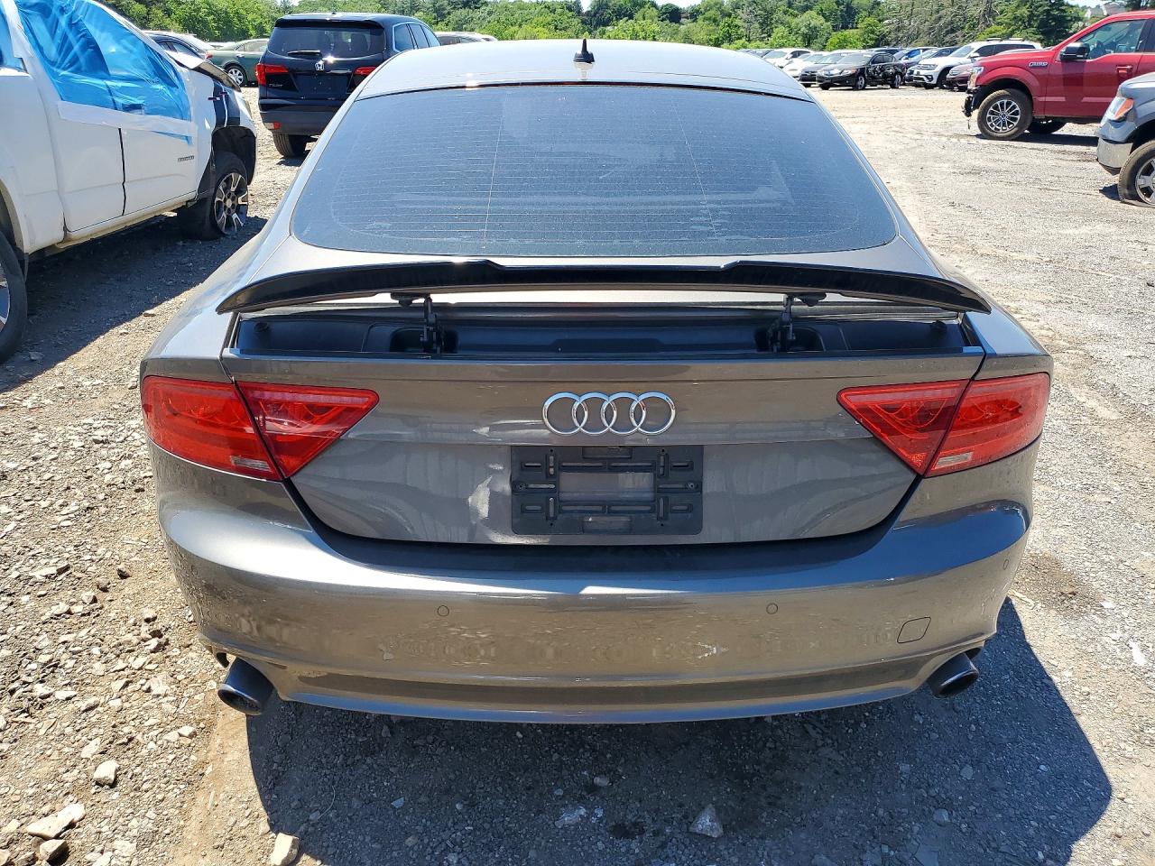 2012 Audi A7 Prestige Gray vin: WAUSGAFC7CN023954