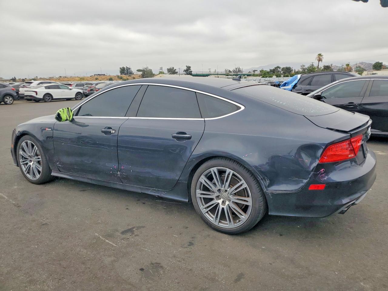 2012 Audi A7 Prestige Blue vin: WAUSGAFC8CN031111