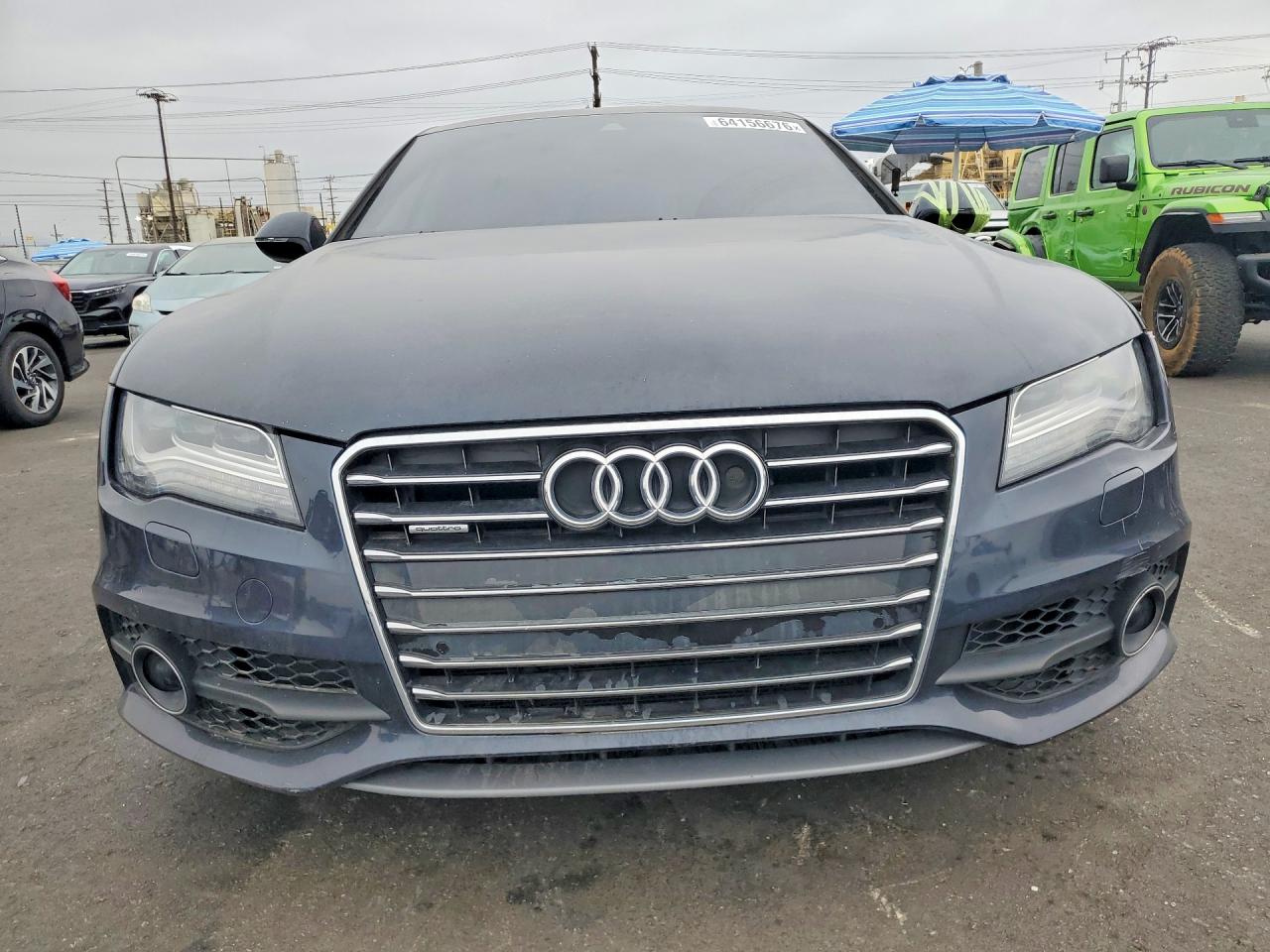 2012 Audi A7 Prestige Blue vin: WAUSGAFC8CN031111