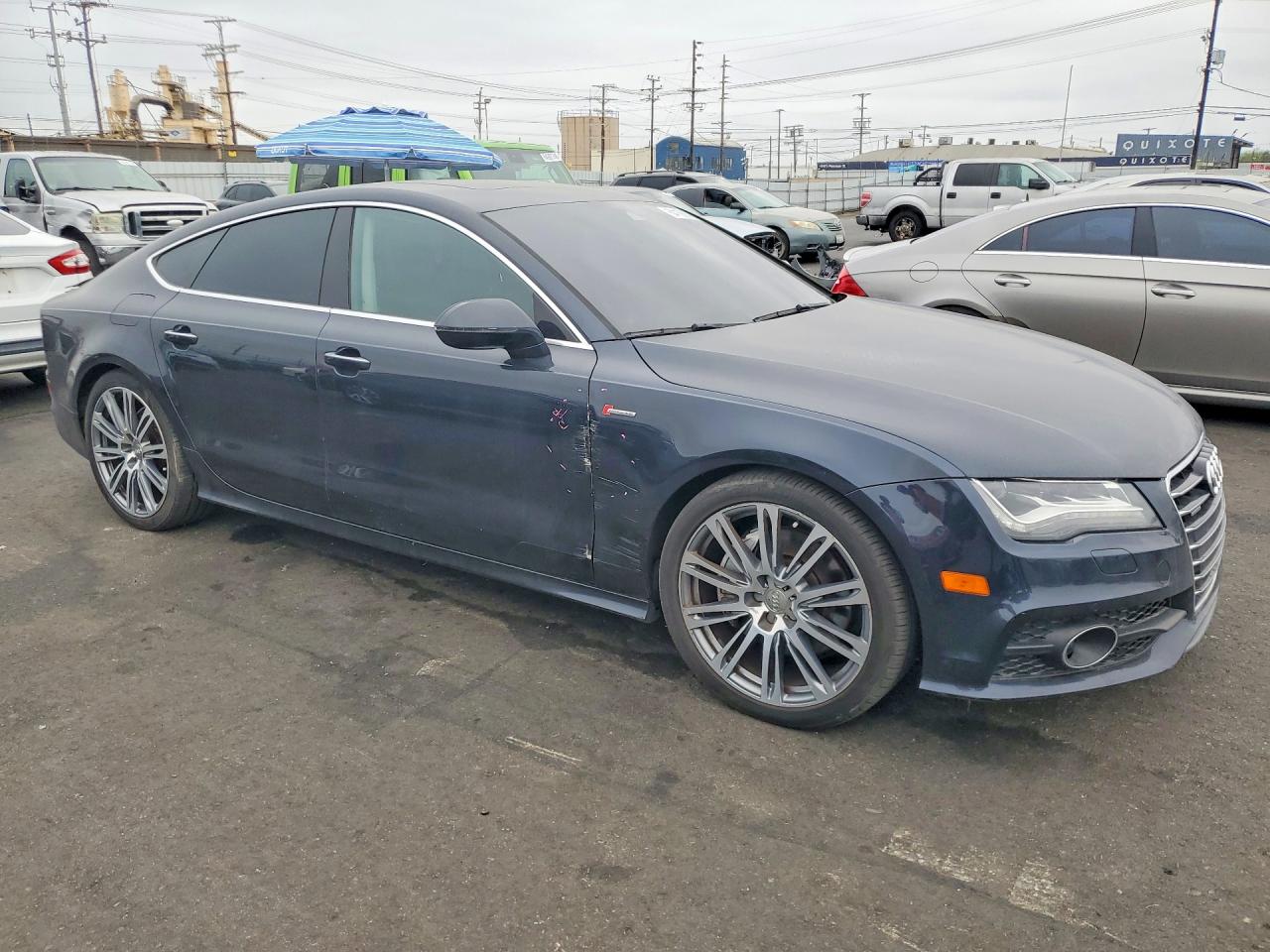 2012 Audi A7 Prestige Blue vin: WAUSGAFC8CN031111