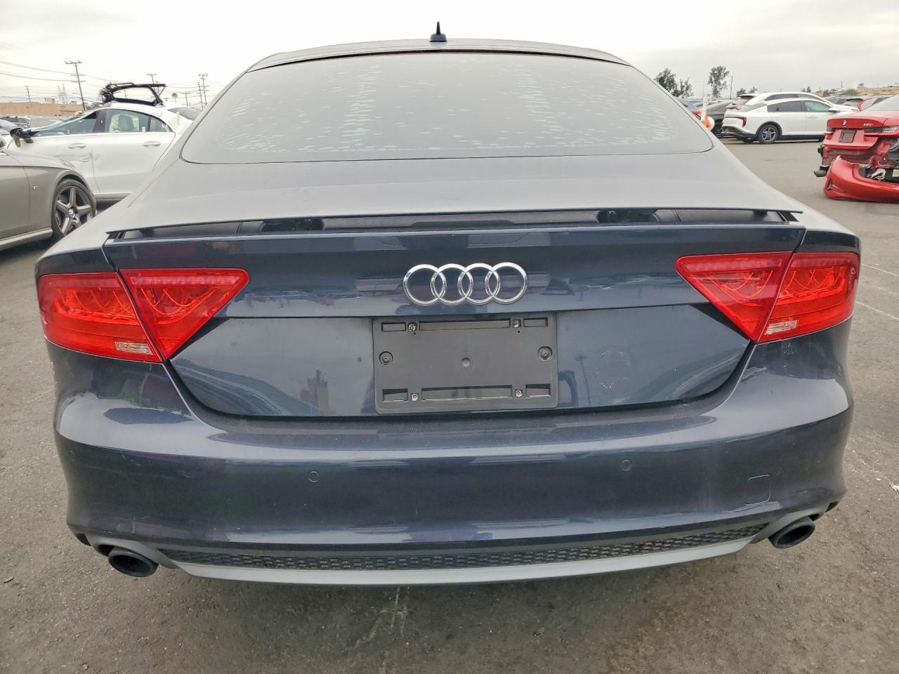 2012 Audi A7 Prestige Blue vin: WAUSGAFC8CN031111
