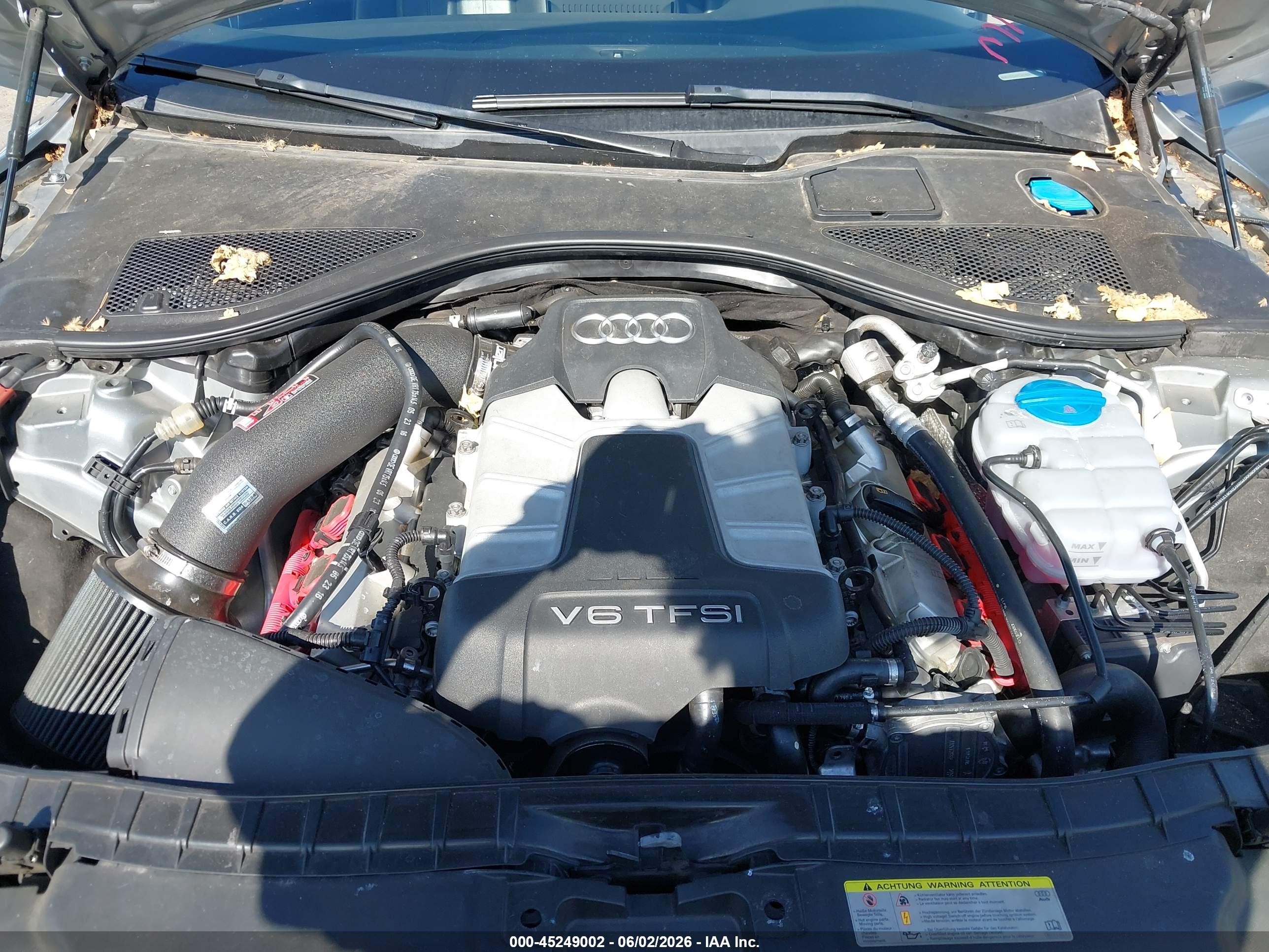 2012 Audi A7 Premium Silver vin: WAUSGAFC9CN001521