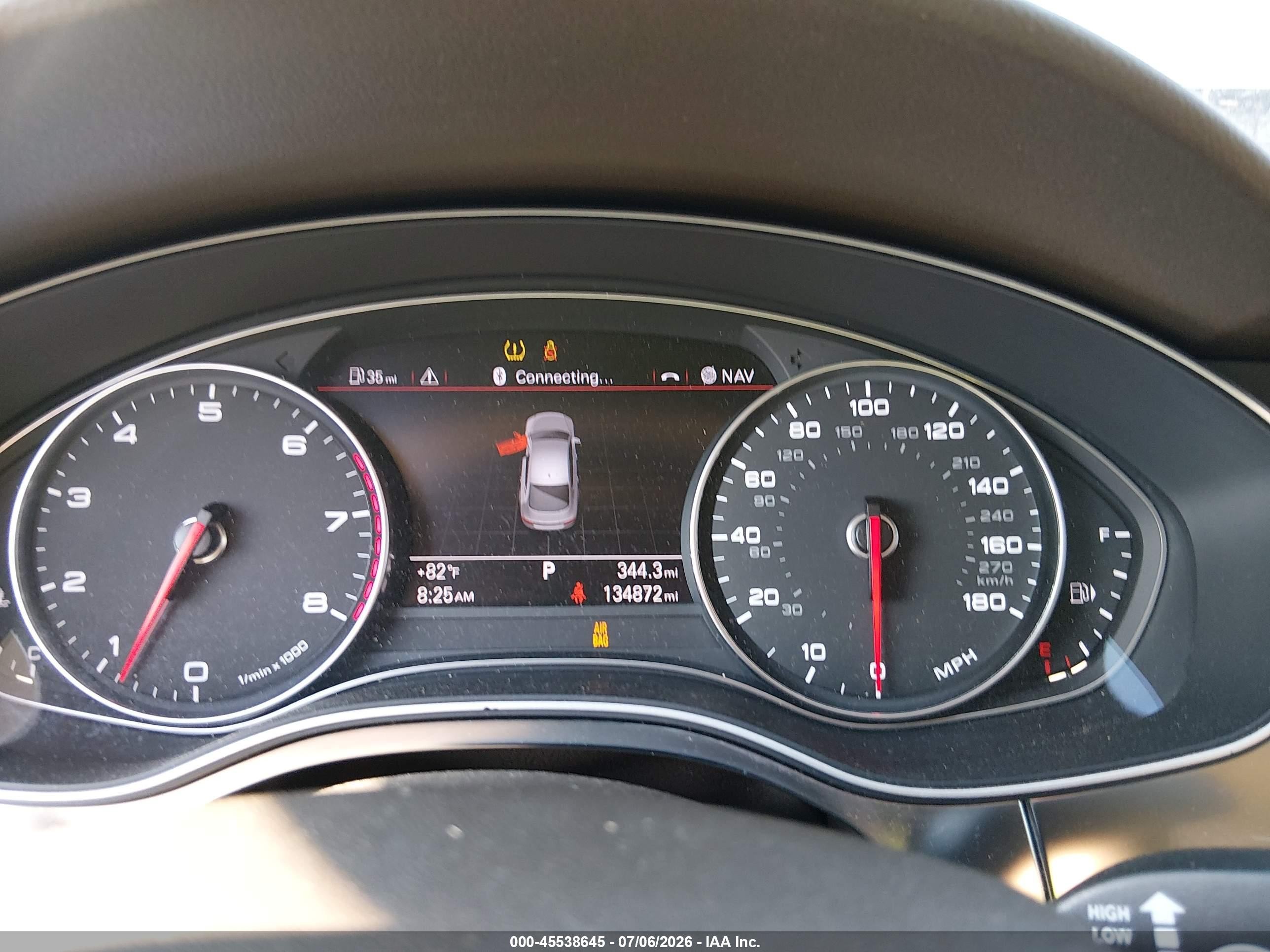 2012 Audi A7 3.0 Prestige Black vin: WAUSGAFC9CN004158