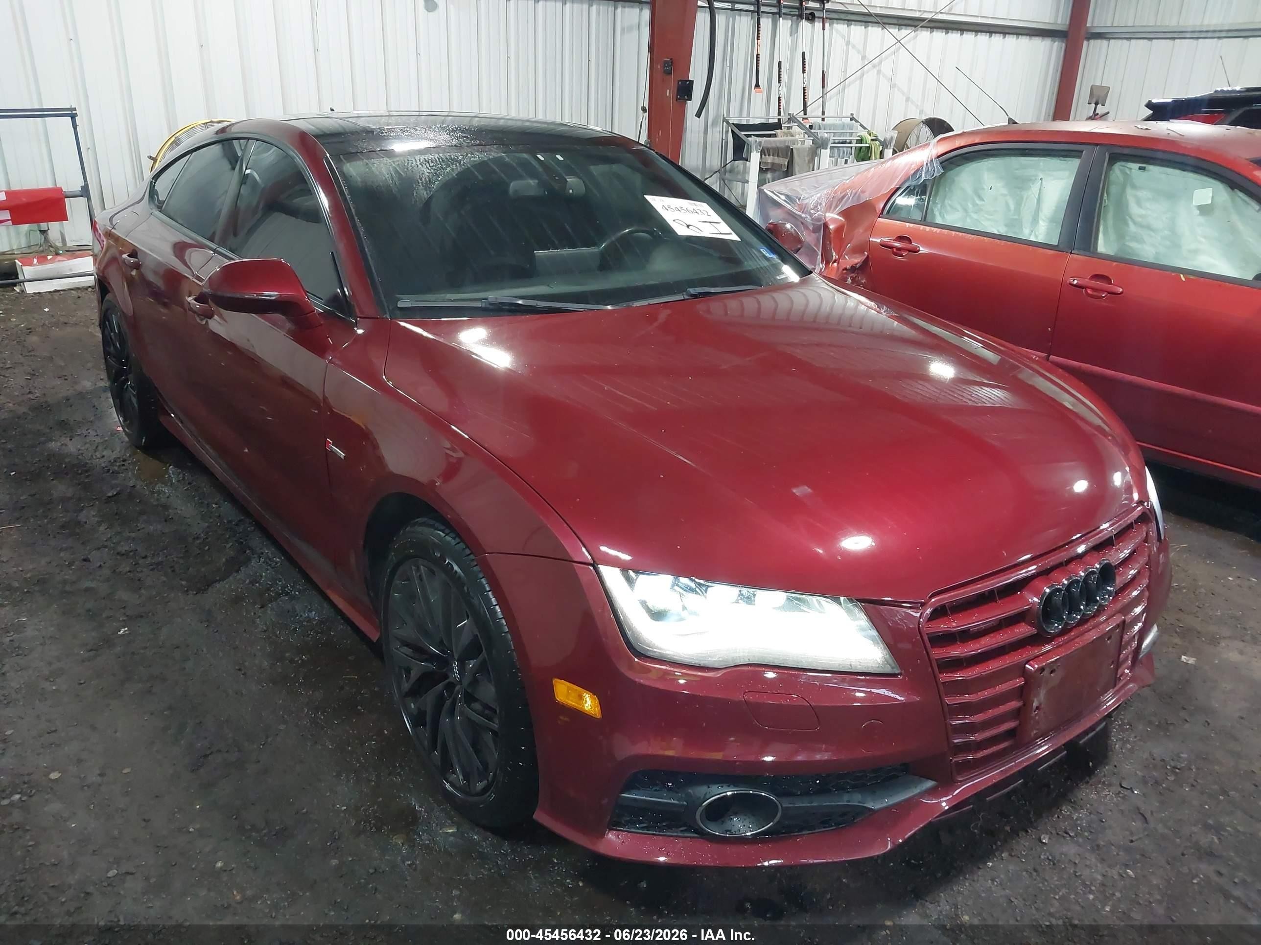 2012 Audi A7 3.0 Prestige Red vin: WAUSGAFC9CN004872