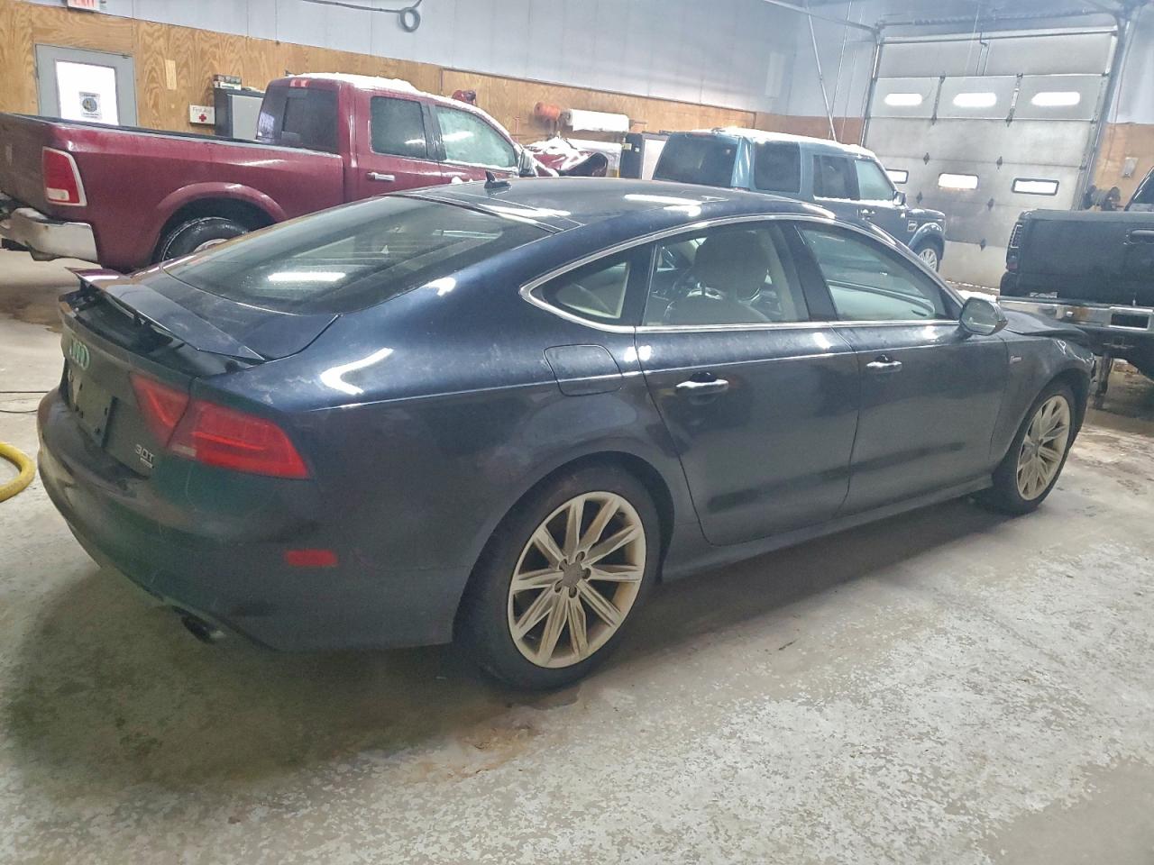 2012 Audi A7 Prestige Blue vin: WAUSGAFC9CN026239