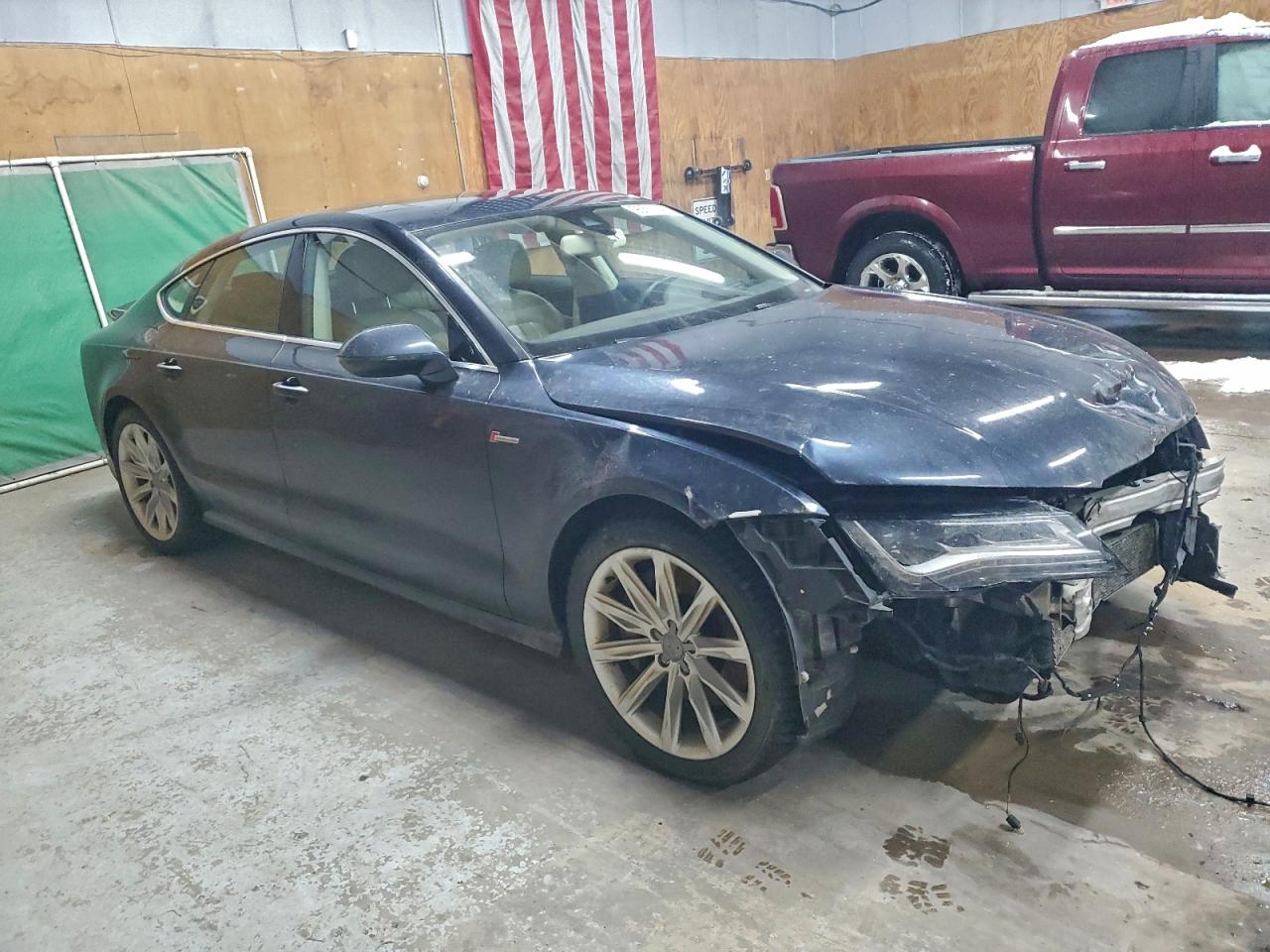 2012 Audi A7 Prestige Blue vin: WAUSGAFC9CN026239