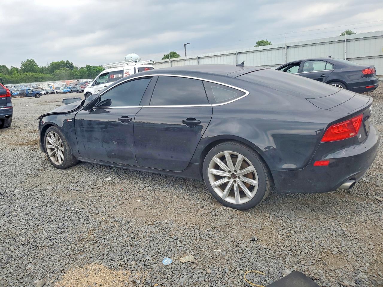 2012 Audi A7 Prestige Черный vin: WAUSGAFCXCN016030