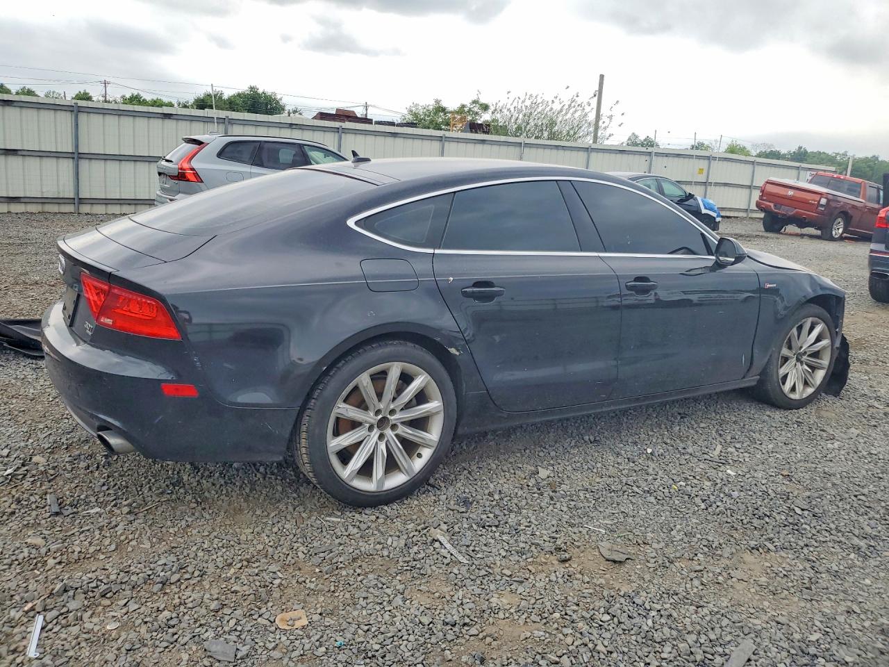 2012 Audi A7 Prestige Черный vin: WAUSGAFCXCN016030