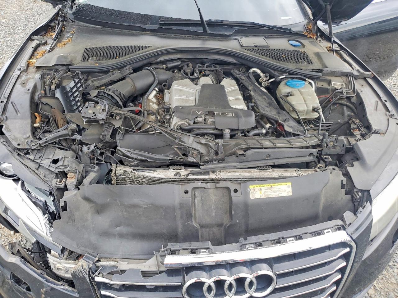 2012 Audi A7 Prestige Черный vin: WAUSGAFCXCN016030