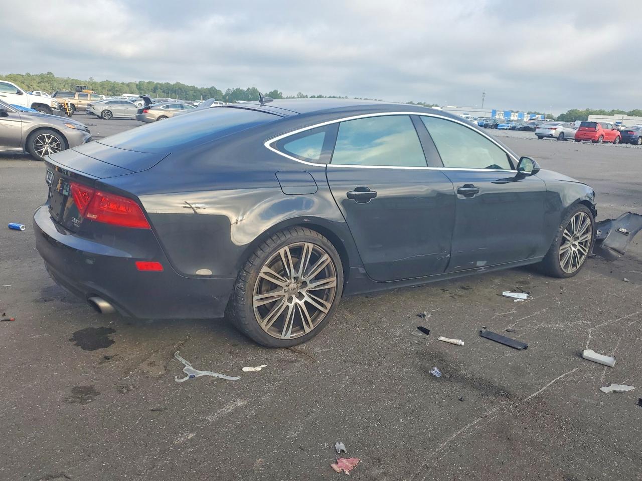 2012 Audi A7 Prestige Black vin: WAUSGCFC9CN002342