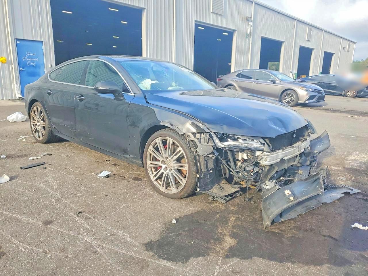 2012 Audi A7 Prestige Black vin: WAUSGCFC9CN002342