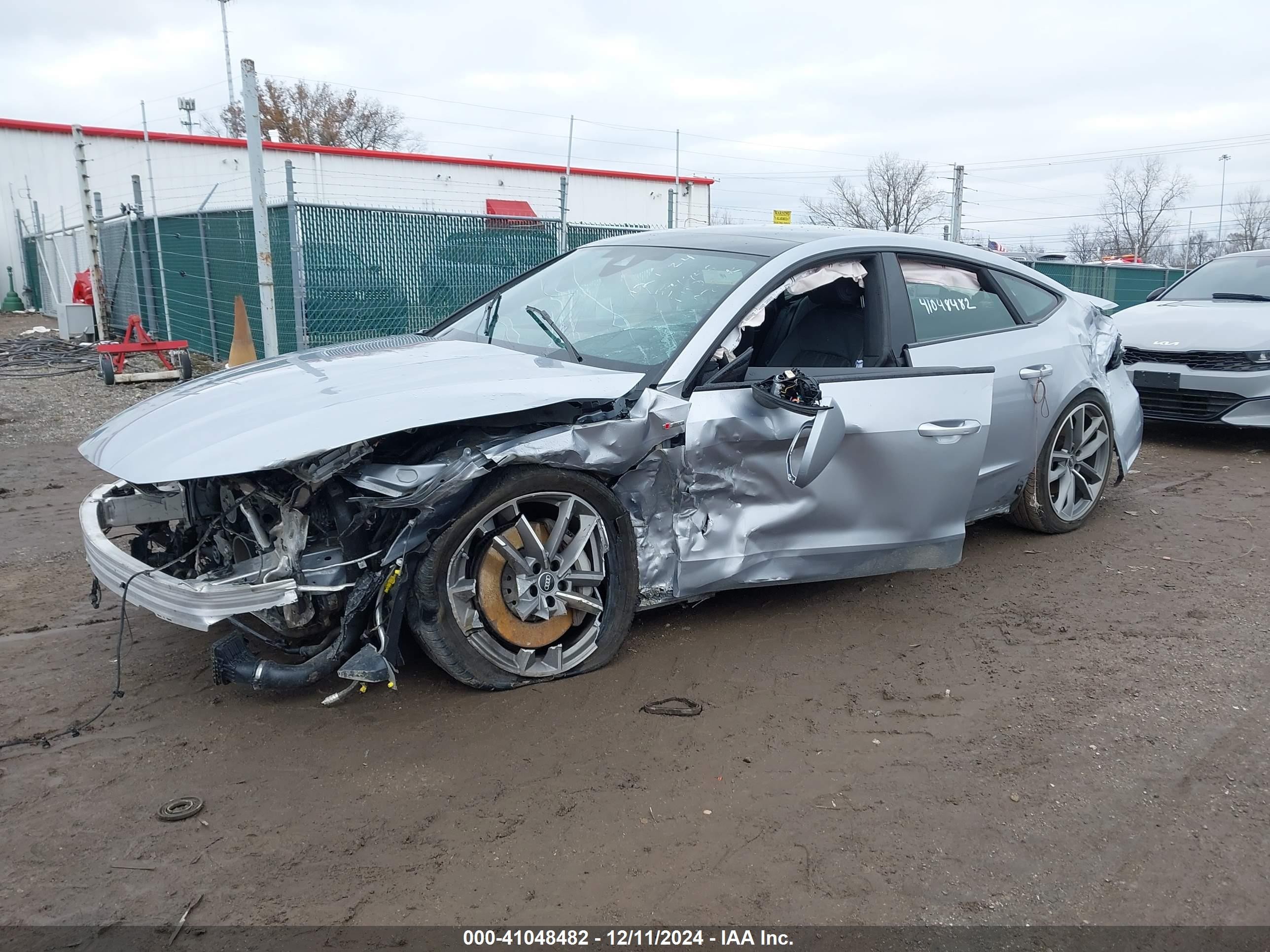 2023 Audi A7 Sportback Premium 55 Tfsi Quattro S Tronic Серый vin: WAUT2BF27PN001264