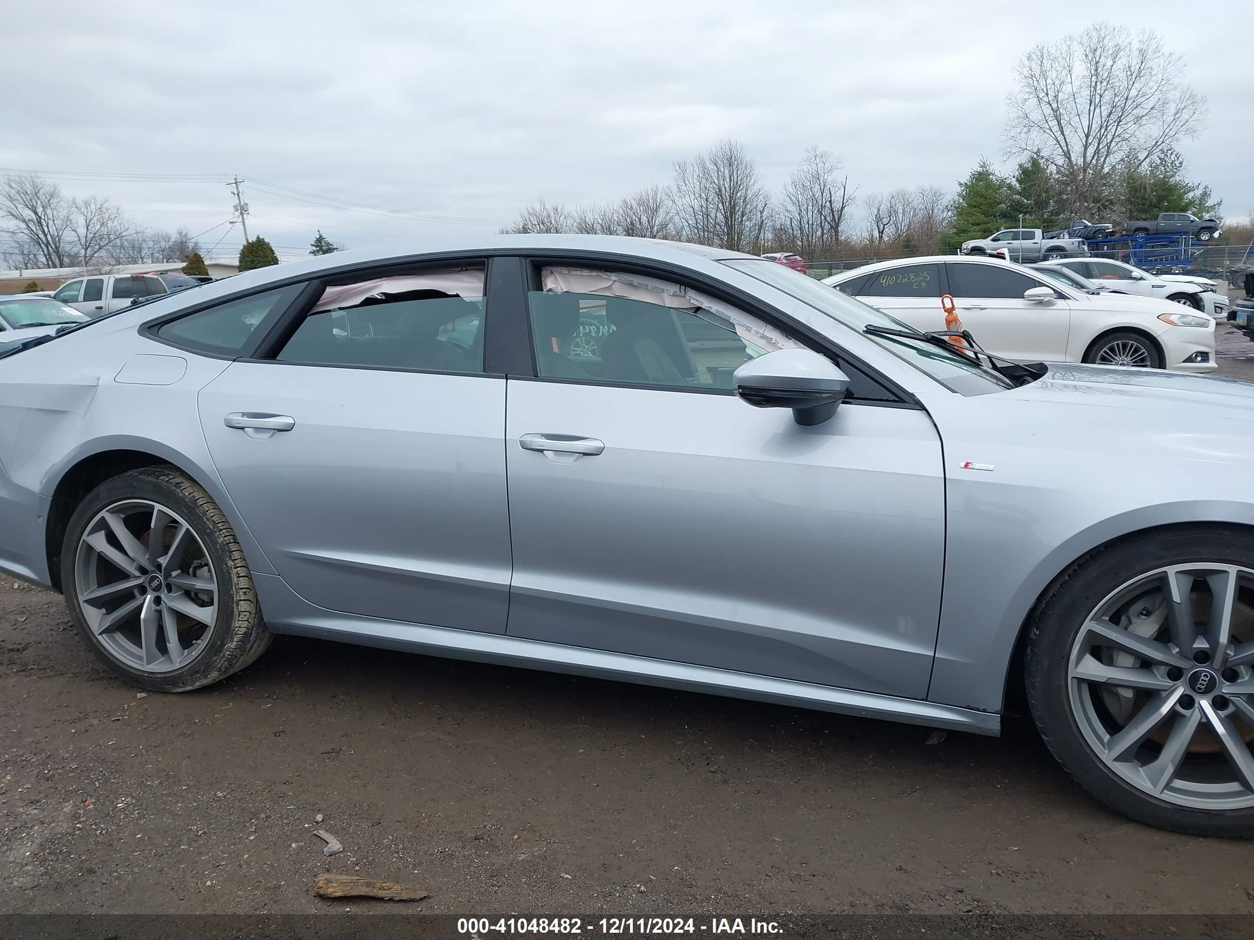 2023 Audi A7 Sportback Premium 55 Tfsi Quattro S Tronic Серый vin: WAUT2BF27PN001264