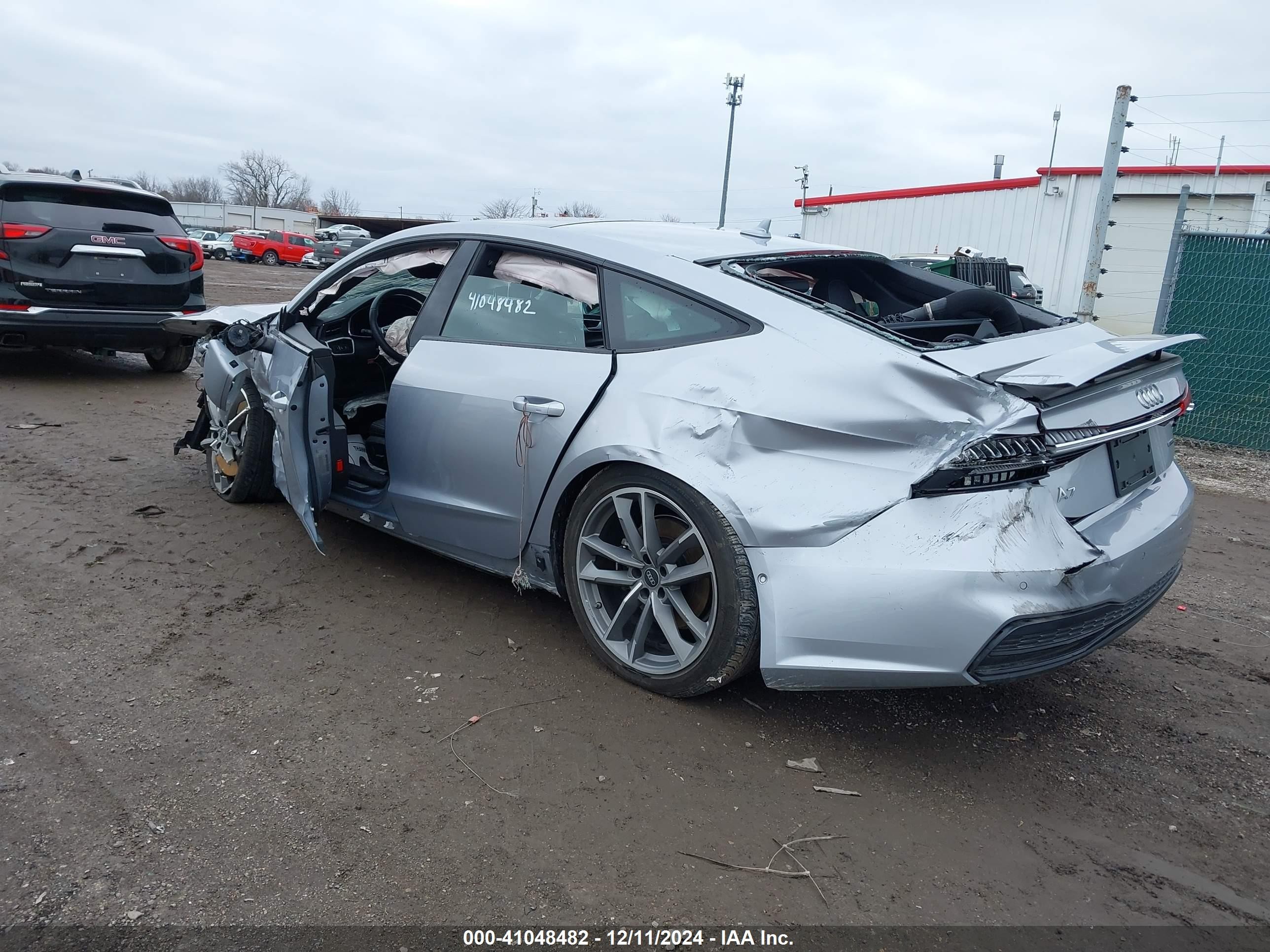 2023 Audi A7 Sportback Premium 55 Tfsi Quattro S Tronic Серый vin: WAUT2BF27PN001264