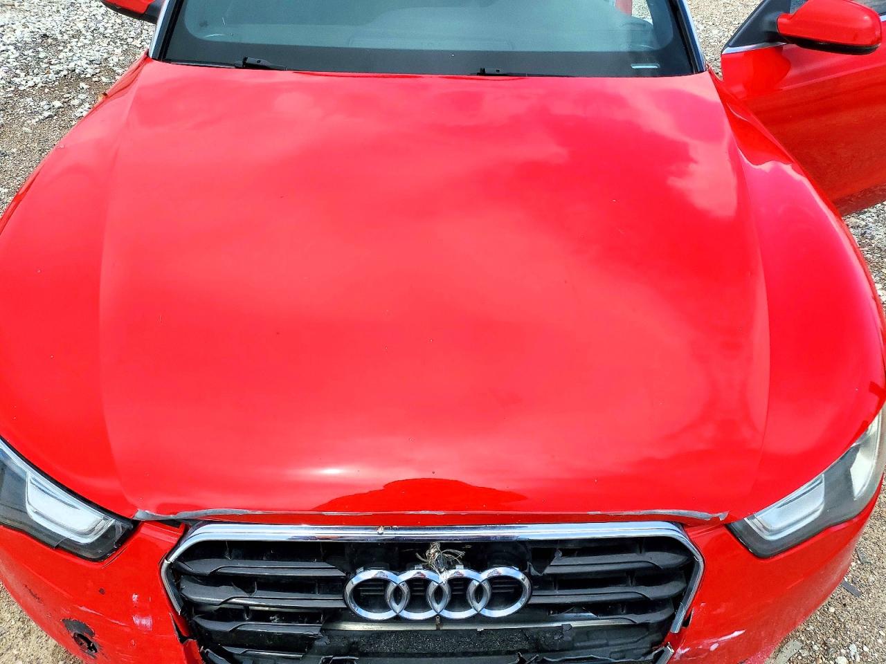 2013 Audi A5 Prestige Red vin: WAUTFAFH7DN007550