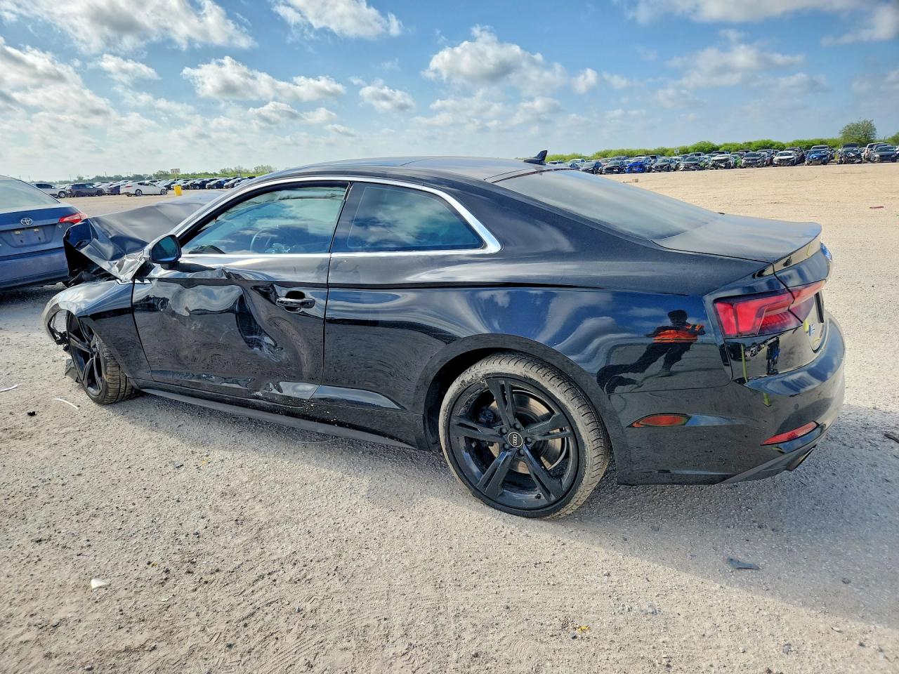2018 Audi A5 Premium Plus S-line Black vin: WAUTNAF51JA071675