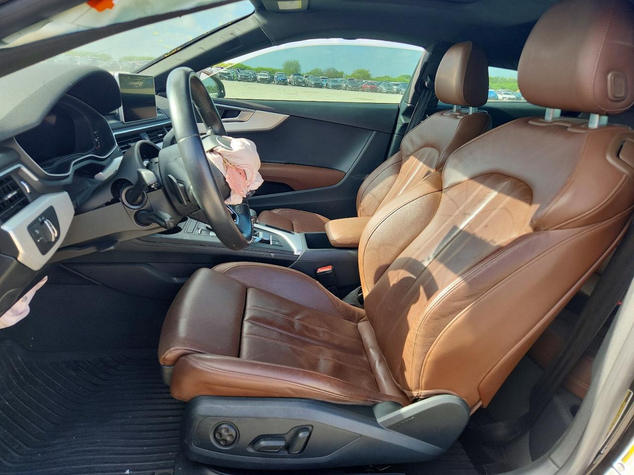 2018 Audi A5 Premium Plus S-line Black vin: WAUTNAF51JA071675