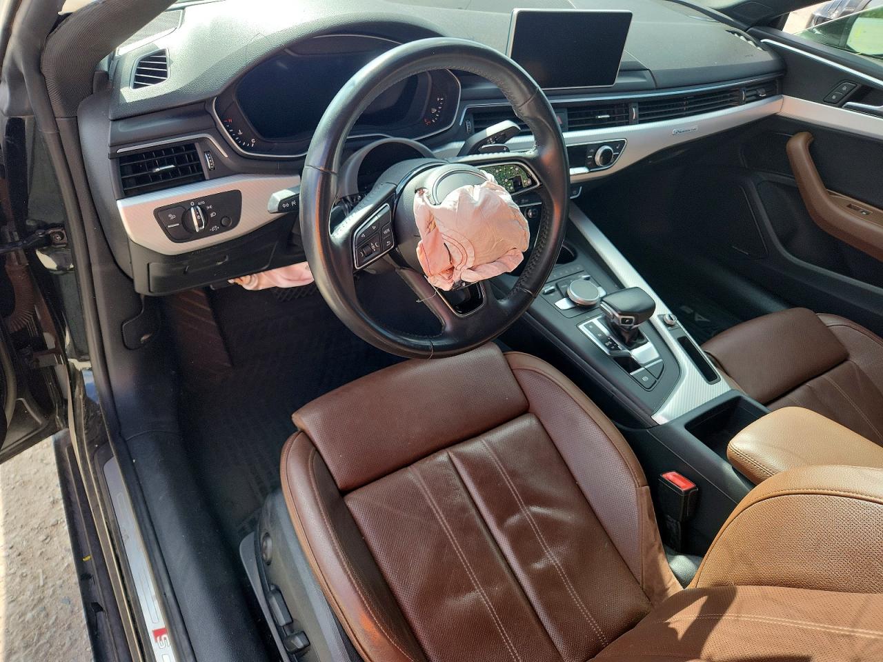 2018 Audi A5 Premium Plus S-line Black vin: WAUTNAF51JA071675