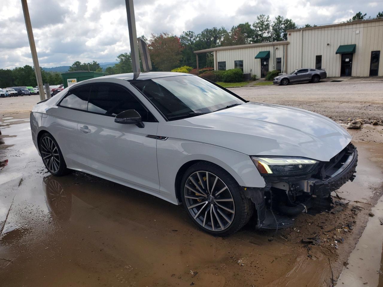 2020 Audi A5 Premium Plus White vin: WAUTNAF52LA003159