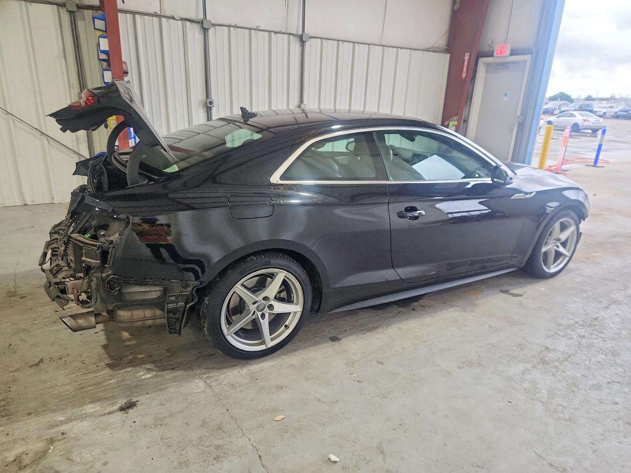 2019 Audi A5 Premium Plus Black vin: WAUTNAF53KA082677