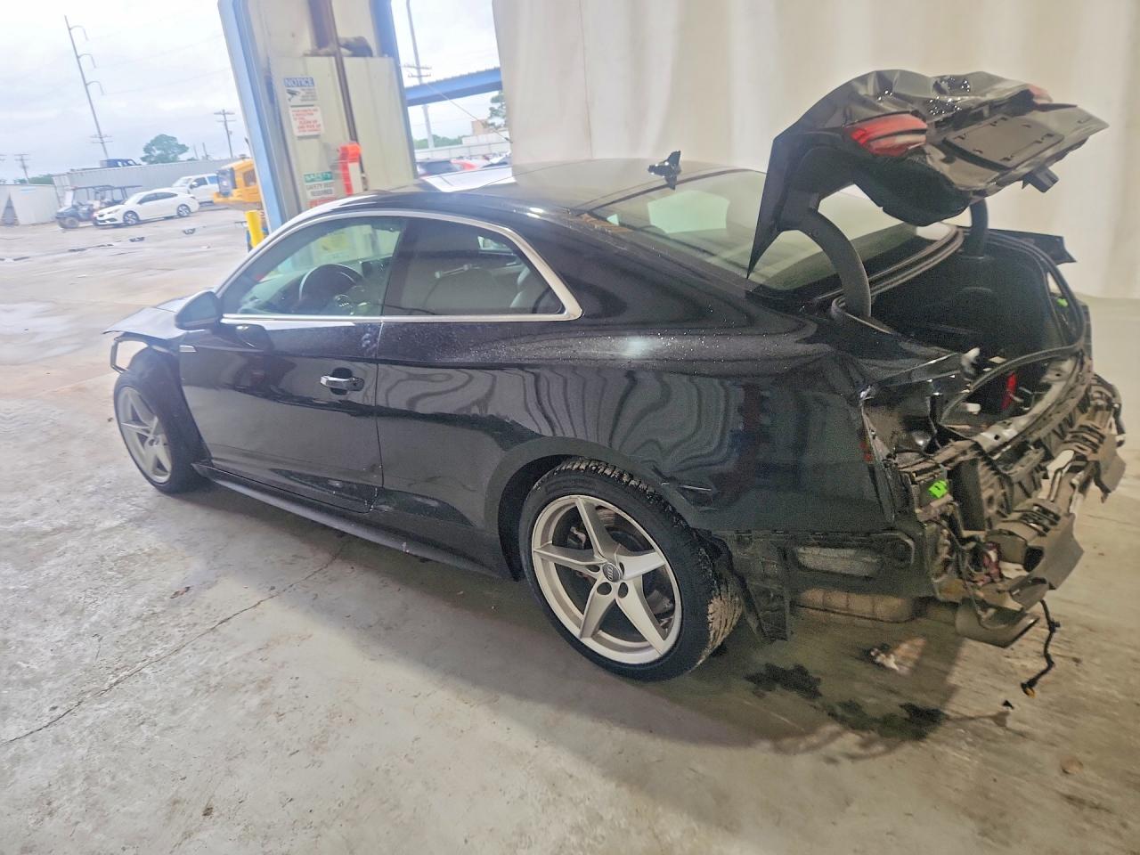 2019 Audi A5 Premium Plus Black vin: WAUTNAF53KA082677