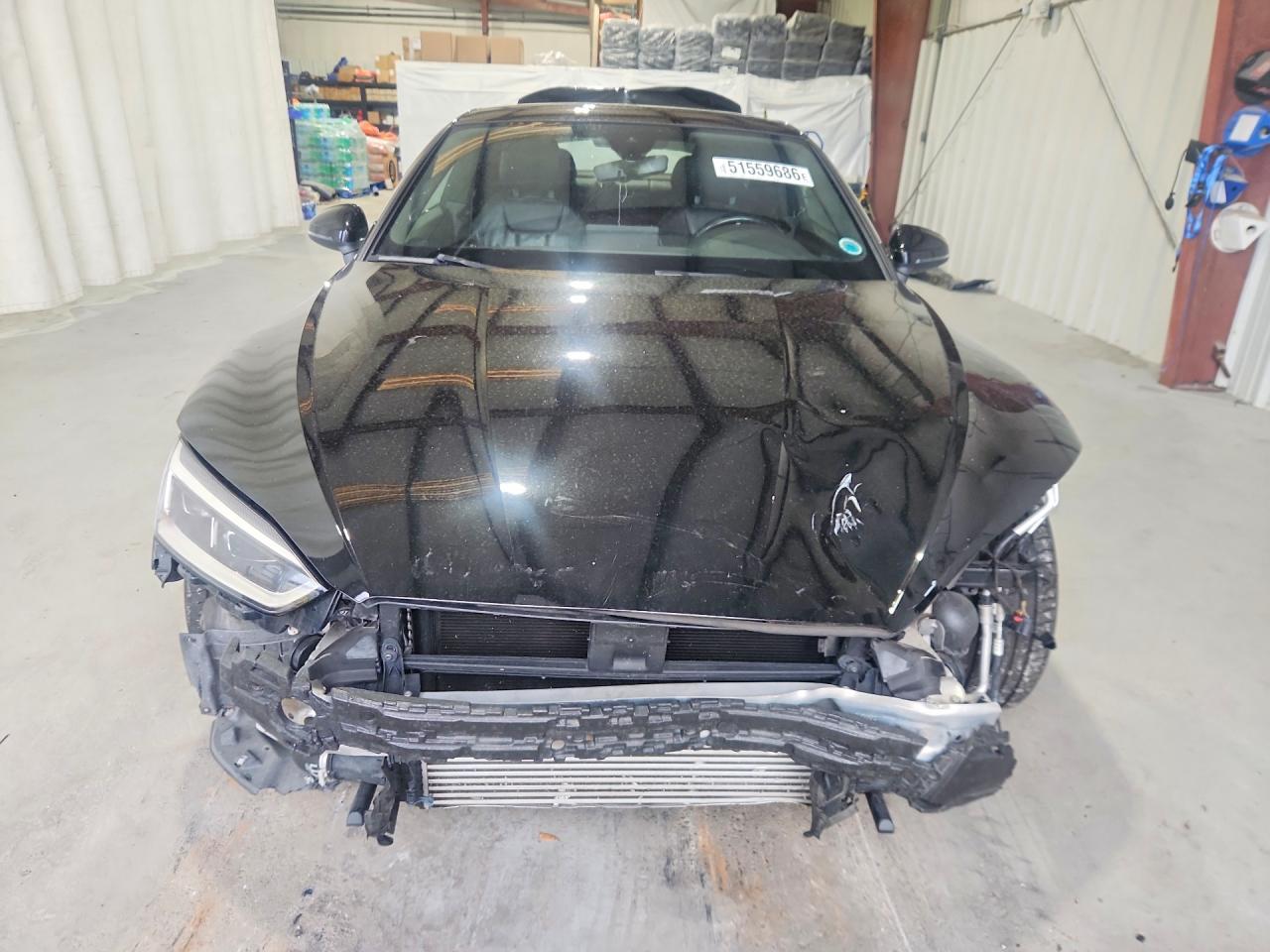 2019 Audi A5 Premium Plus Black vin: WAUTNAF53KA082677