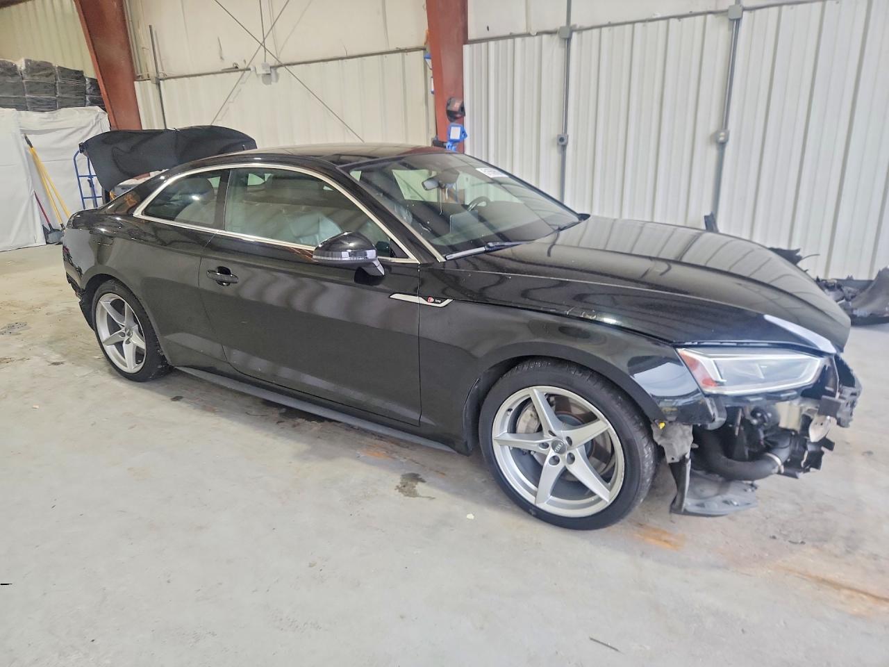 2019 Audi A5 Premium Plus Black vin: WAUTNAF53KA082677