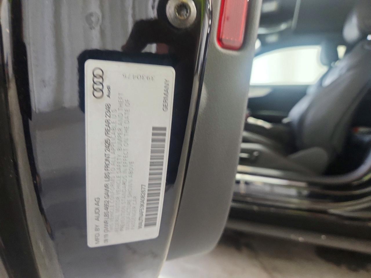 2019 Audi A5 Premium Plus Black vin: WAUTNAF53KA082677
